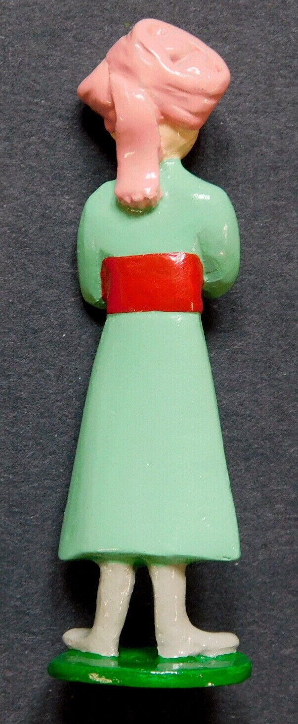 Pixi Tintin Figurine 4523 “Tintin Milou Turban” 1992 Rare Metal Cigars Figure