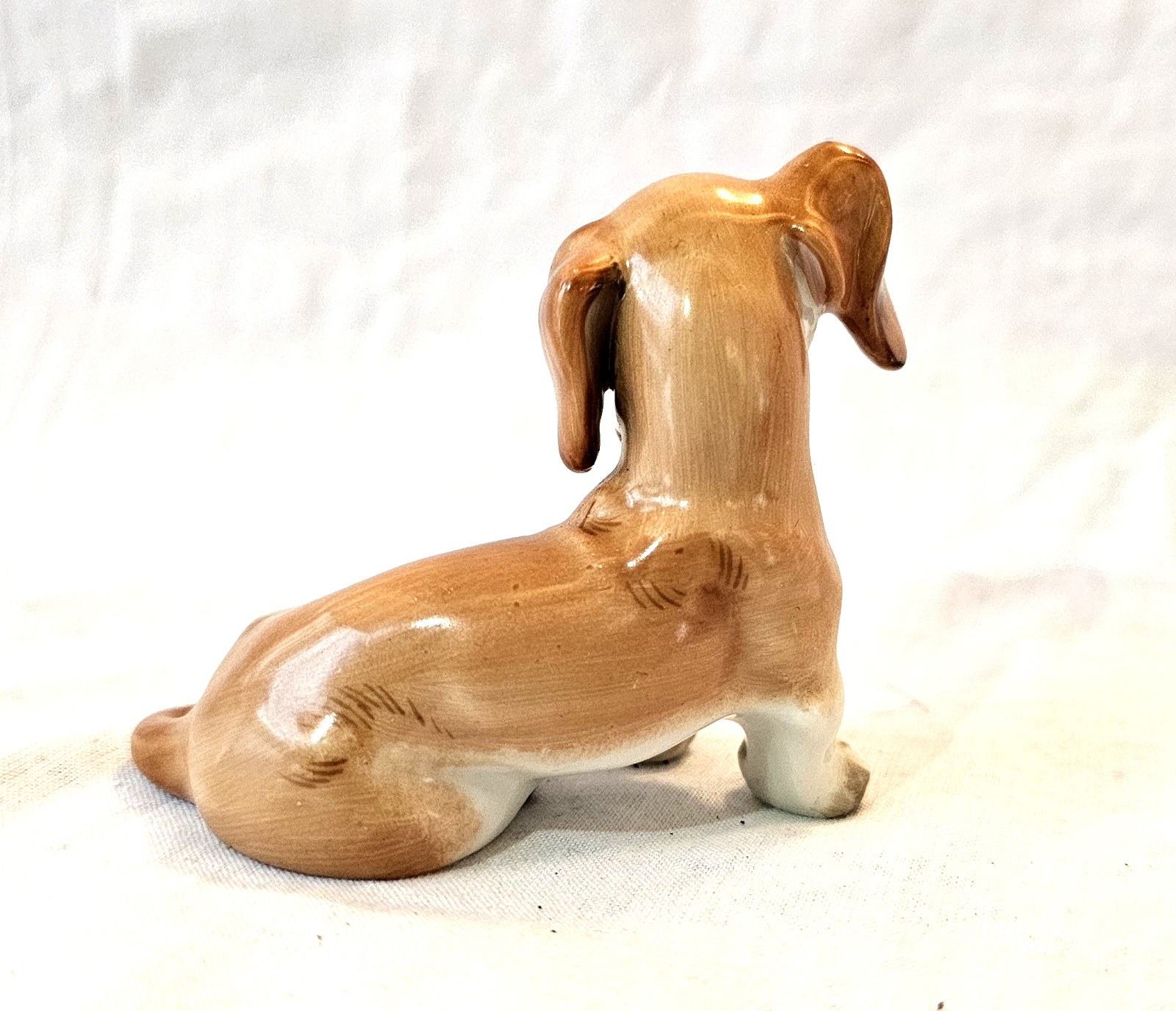 Augarten Wien Skye Terrier Dog Figurine Hand Painted