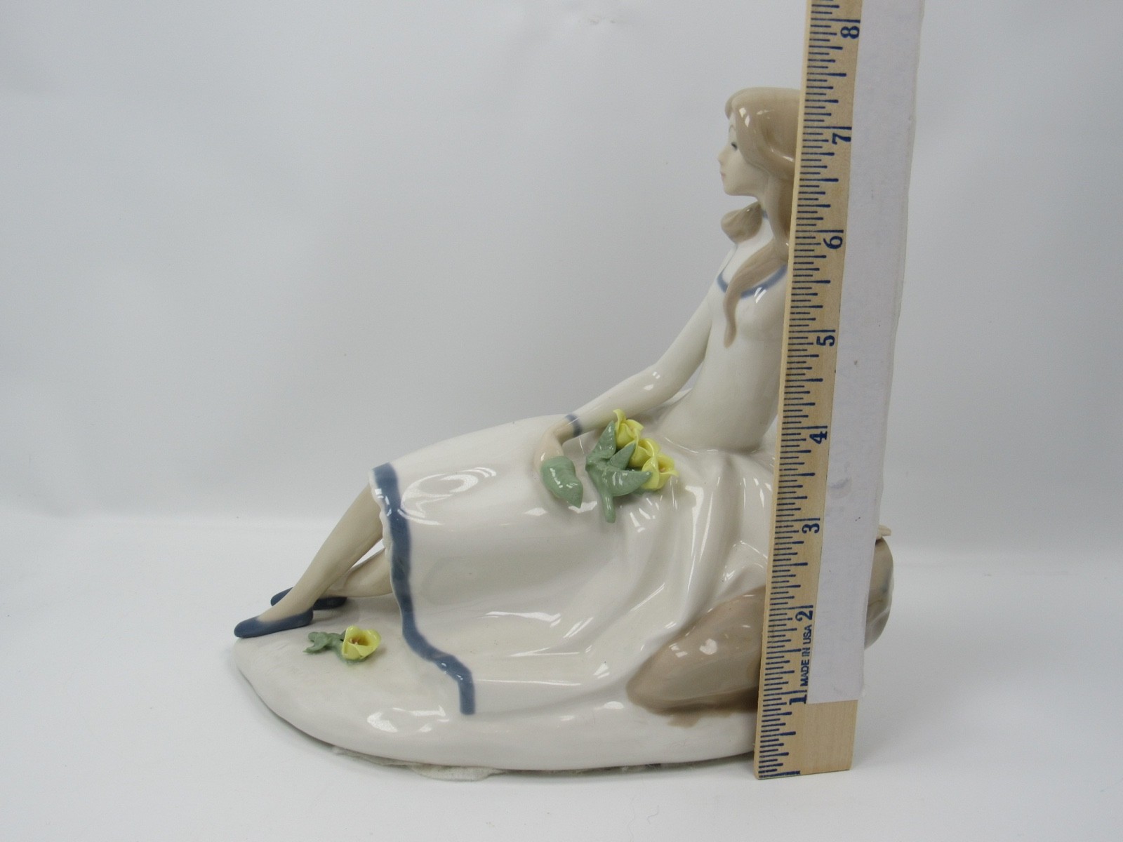 Teresa The Tulip Maiden Figurine Fulgencio Garcia Franklin Mint 1983 Signed COA