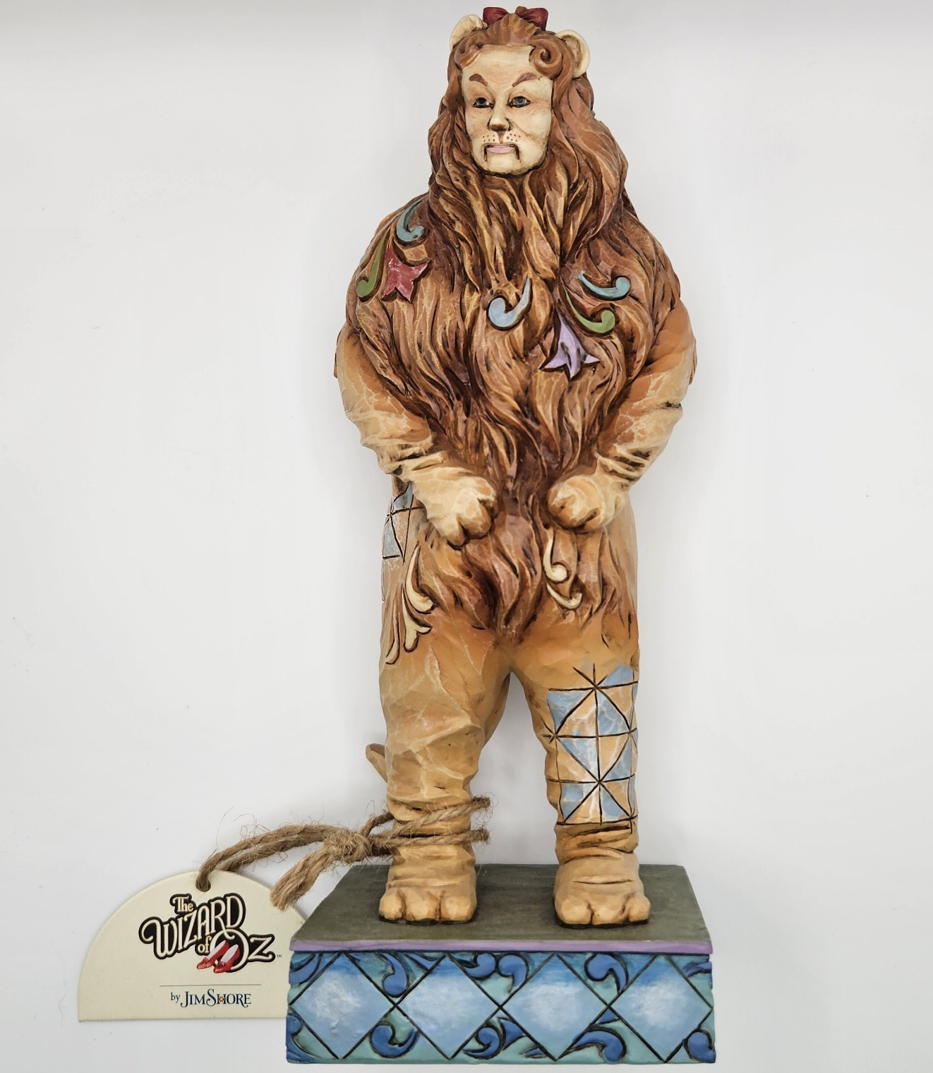 Cowardly Lion Wizard of Oz Jim Shore 9″ Figurine “I Better Wait for You Outside”