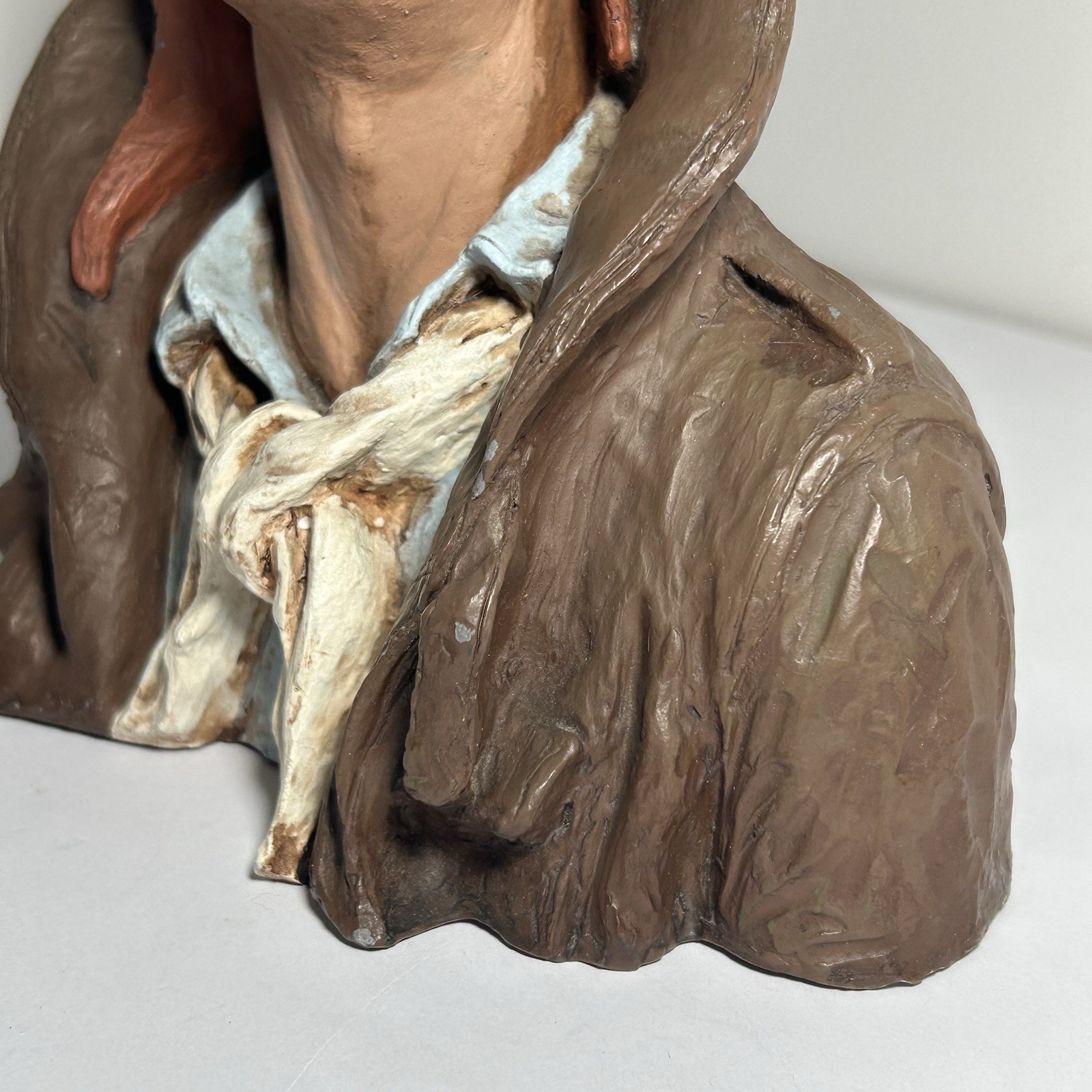 Vintage Flying Leather Michael Garman 1973 Aviator Figurine Pilot Statue Figure