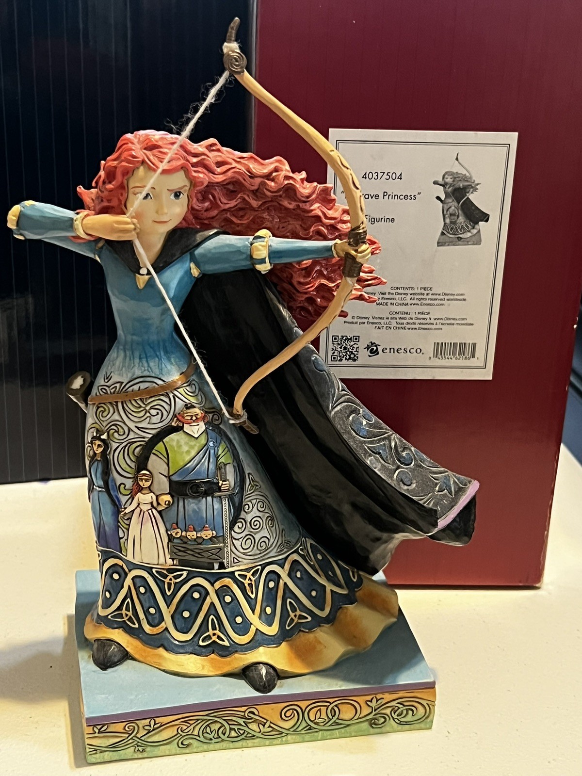 Jim Shore Disney A Brave Princess Merida Fig. 8.5″Orig. Box READ DESCRIPTION