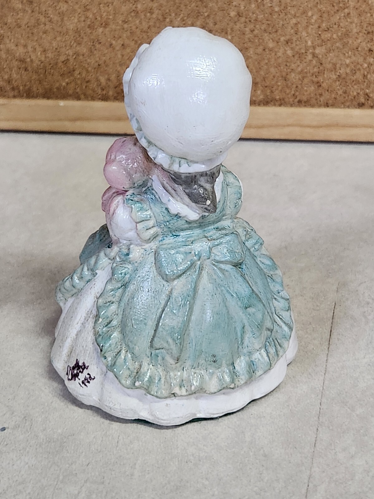Vintage Ceramic Figurine – Woman Holding Baby 4″ Tall