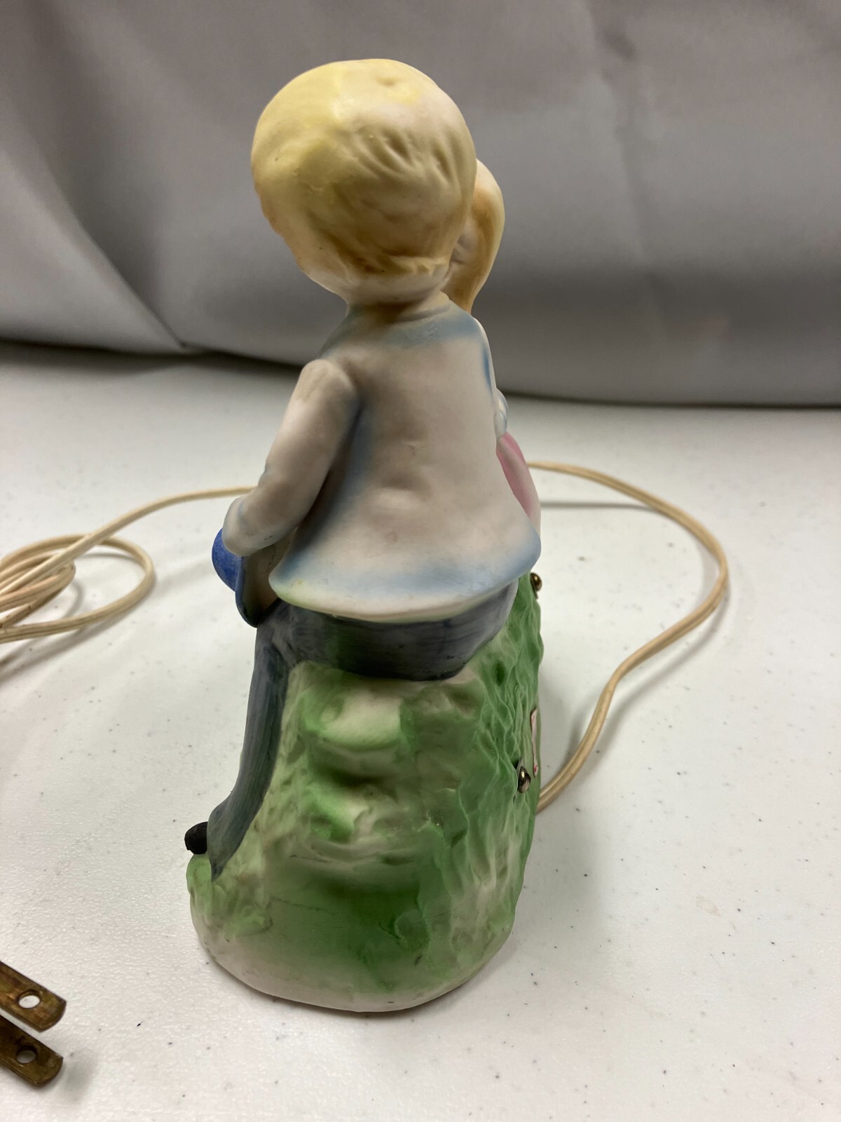 HARD TO FIND Norleans Boy and Girl Night Light Figurine w/ Switch WORKS O