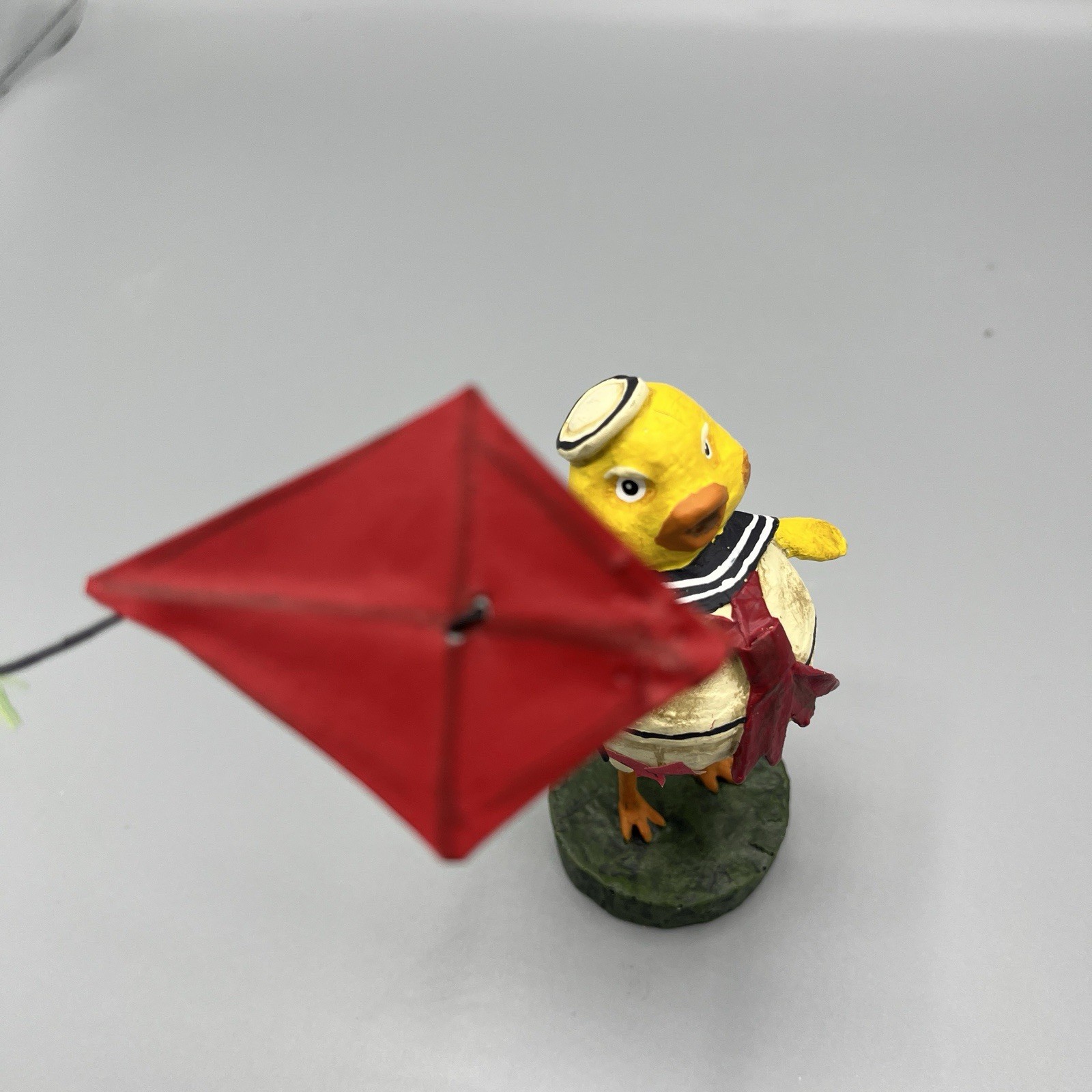 Lori Mitchell ESC Easter Penelopeep Sailor Duck Flying A Kite Figurine