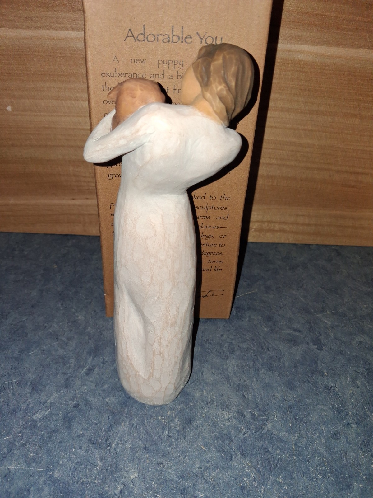 Willow Tree Adorable You (Golden Dog) Sculpted Hand-Painted Figurine #28039-New!