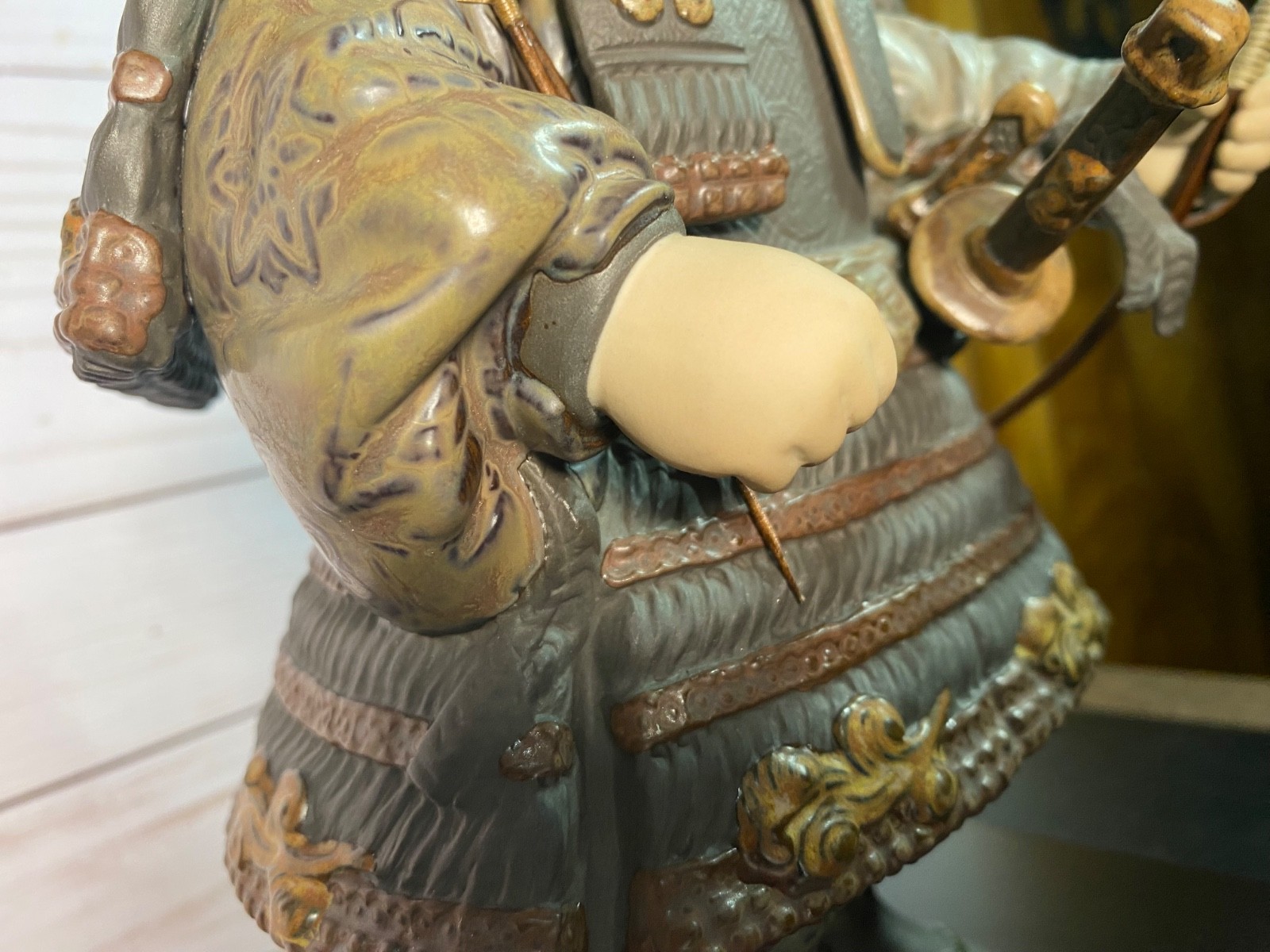 Lladro Figurine Young Warrior Japanese Samurai Boy with Bow and Arrows 3006 Ltd