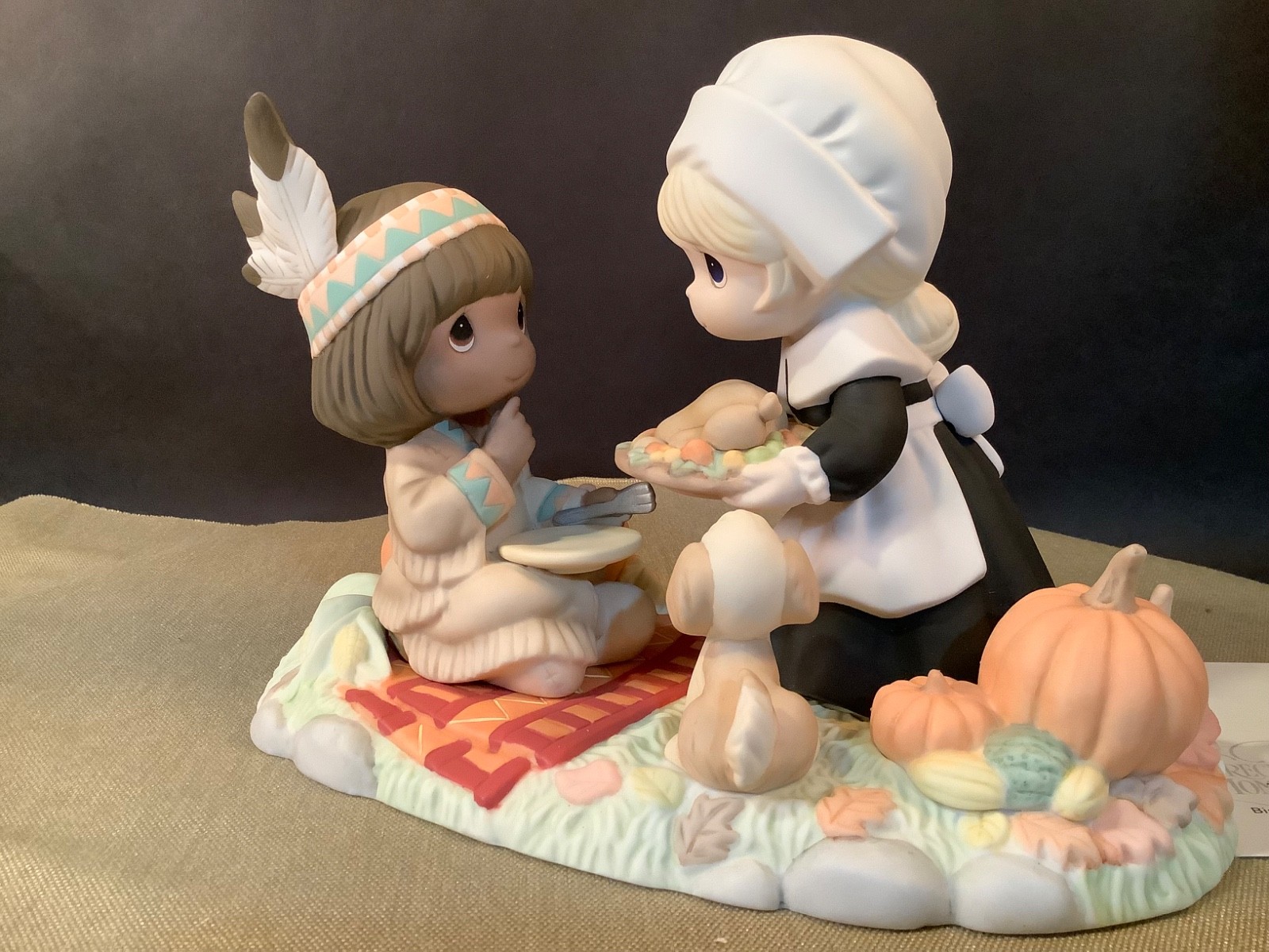 Precious Moments First Thanksgiving Limited Edition 241027