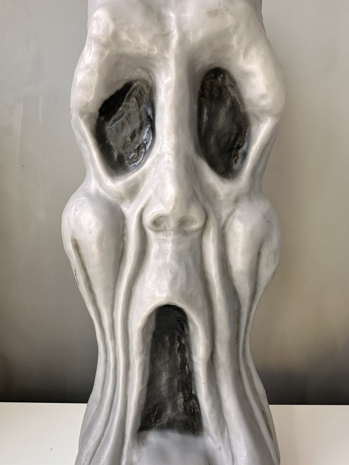 RARE Vintage Figure Figurine SCREAM for HALLOWEEN HANDMADE