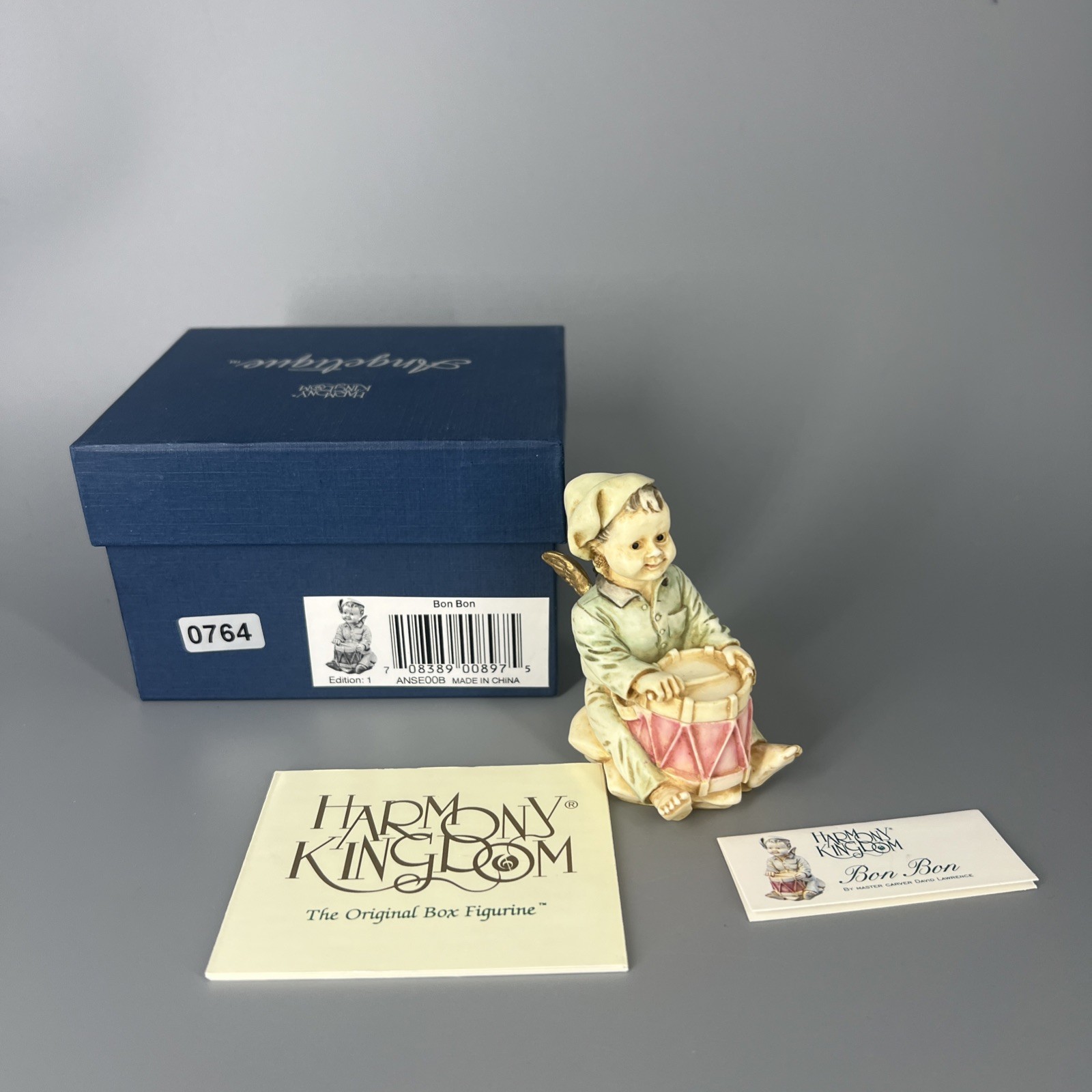 Angelique Harmony Kingdom Bon Bon ANSE00B SIGNED 0764