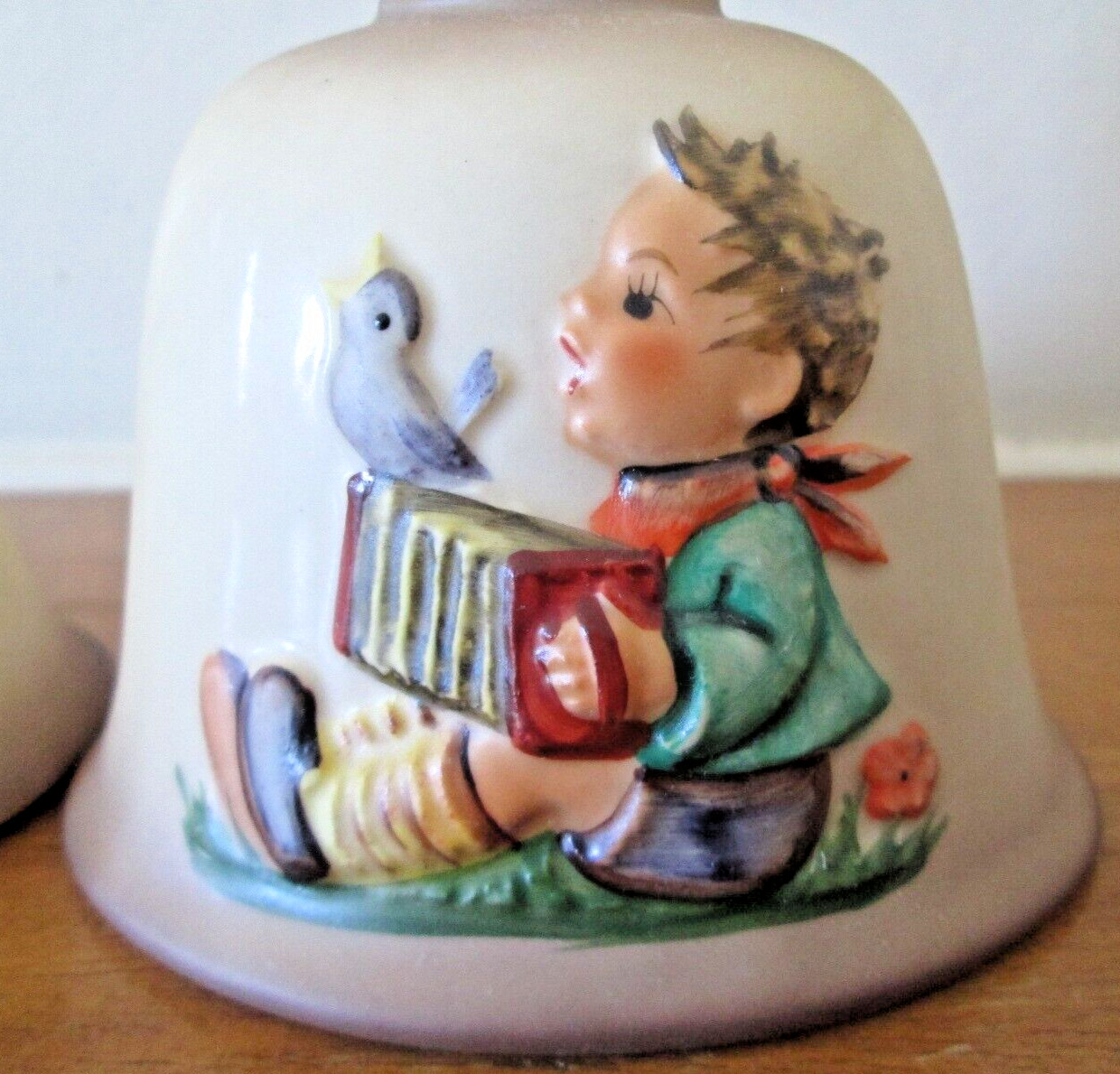 Goebel 1978 1979 Ceramic Hummel 1st & 2nd Edition Hi Relief Annual Bell Boy Girl
