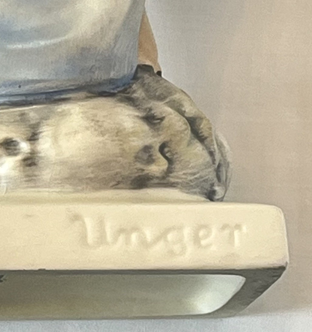 UNGER Goebel Bee Inside V Germany 14.5” Madonna & Child Statue Vintage HM 80 E&R