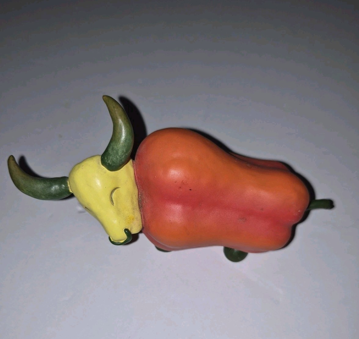 2007 Pepper Bull Enesco Home Grown Figurine