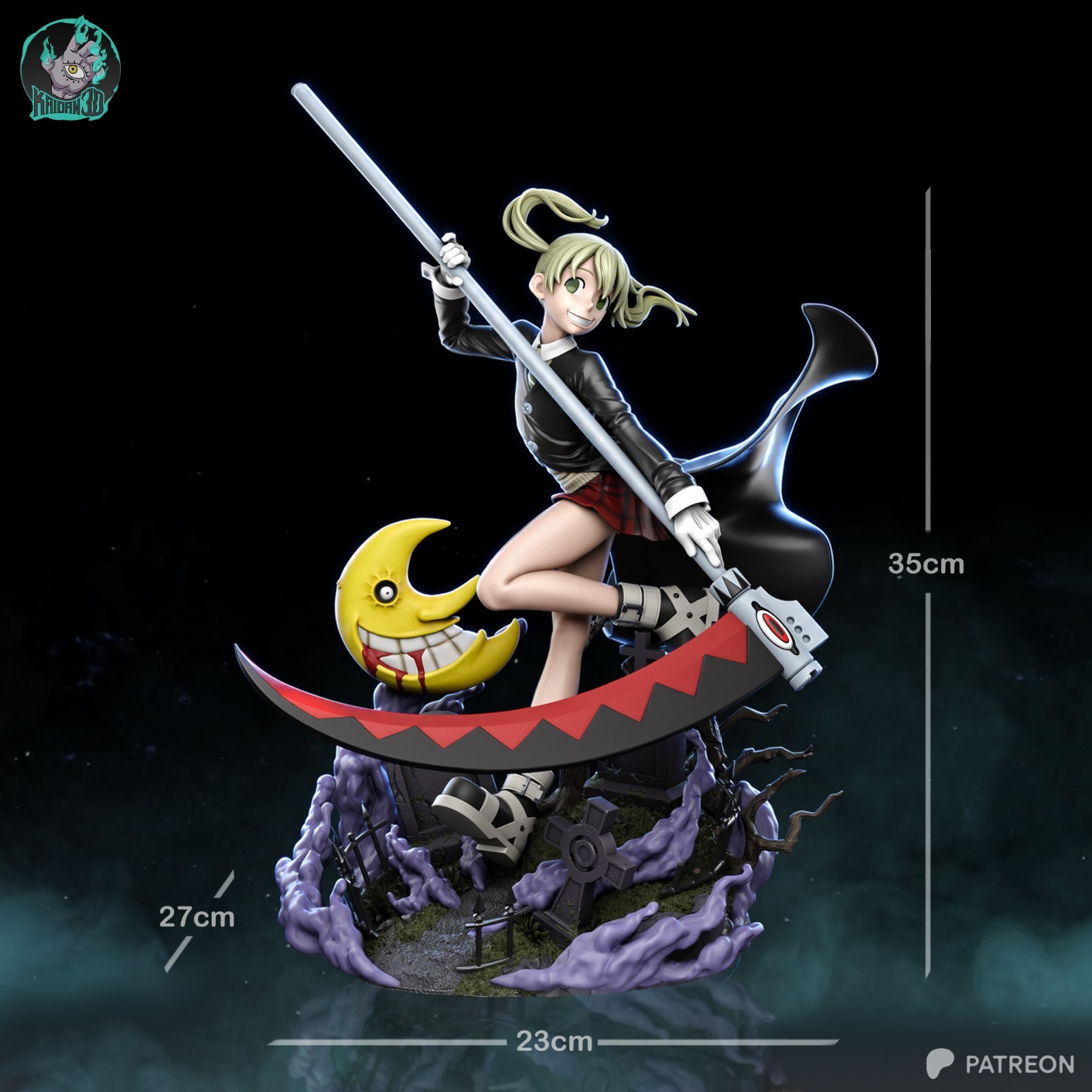 1:6 Maka Albarn Soul Eater Fan Art UNPAINTED High Quality Garage Kit