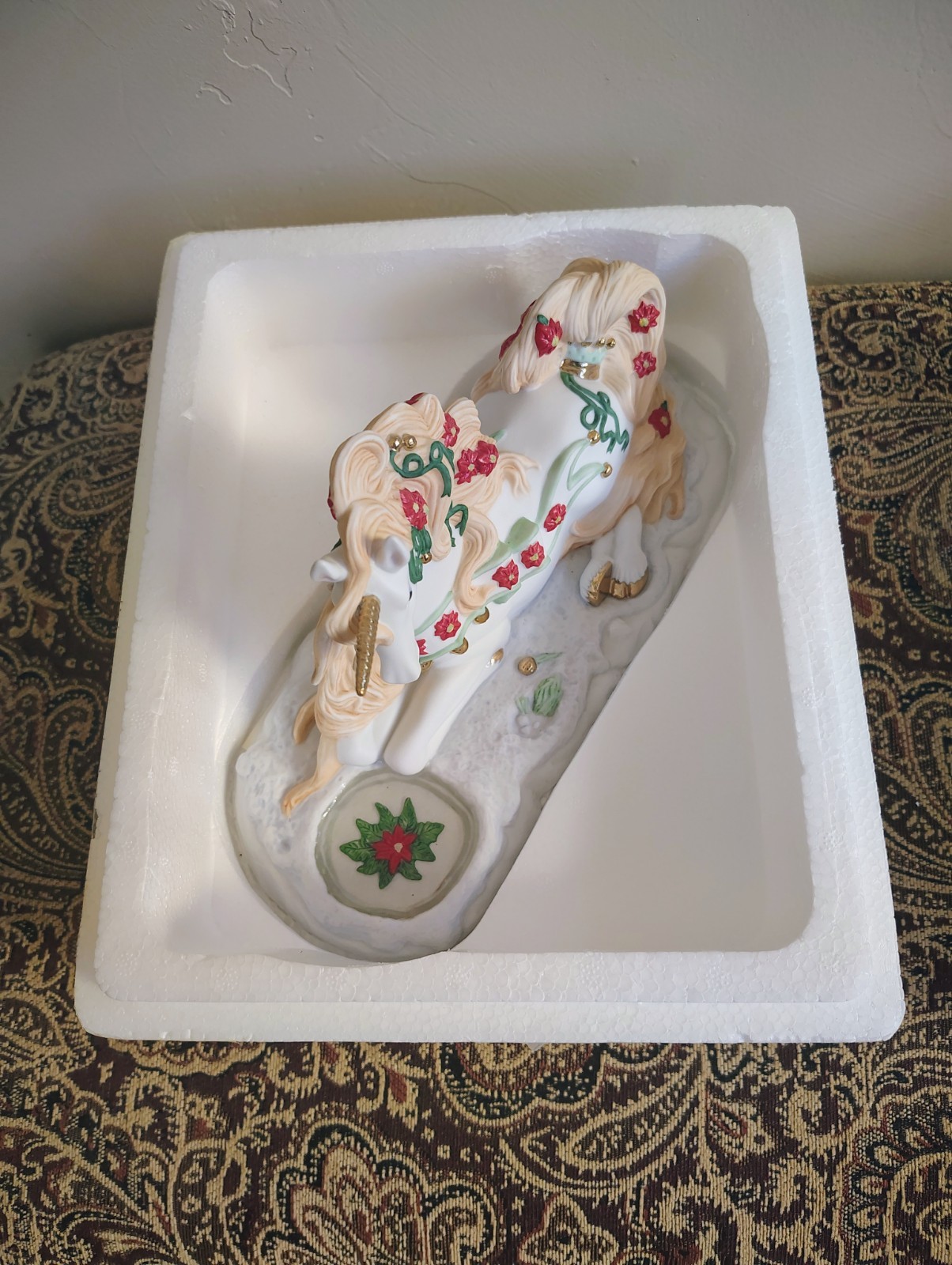 Lenox Princeton Gallery “Yuletide Brilliance” Unicorn 2001 Limited Edition
