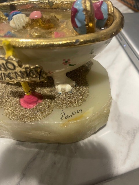 Ron Lee Hobo Joe in Claw Tub, No Vacancy (Ron Lee World of Clowns, 2120/5500
