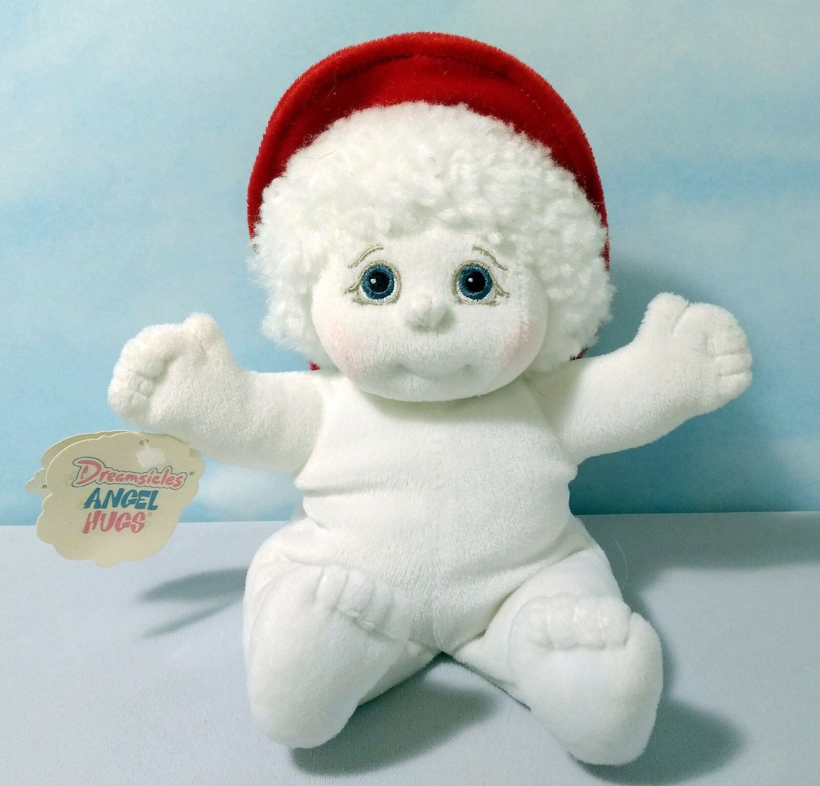 Dreamsicles Angel Hugs Cherub Plush ~ FIREMAN BILL ~ Fireman’s Hat # 1 ~ NOS