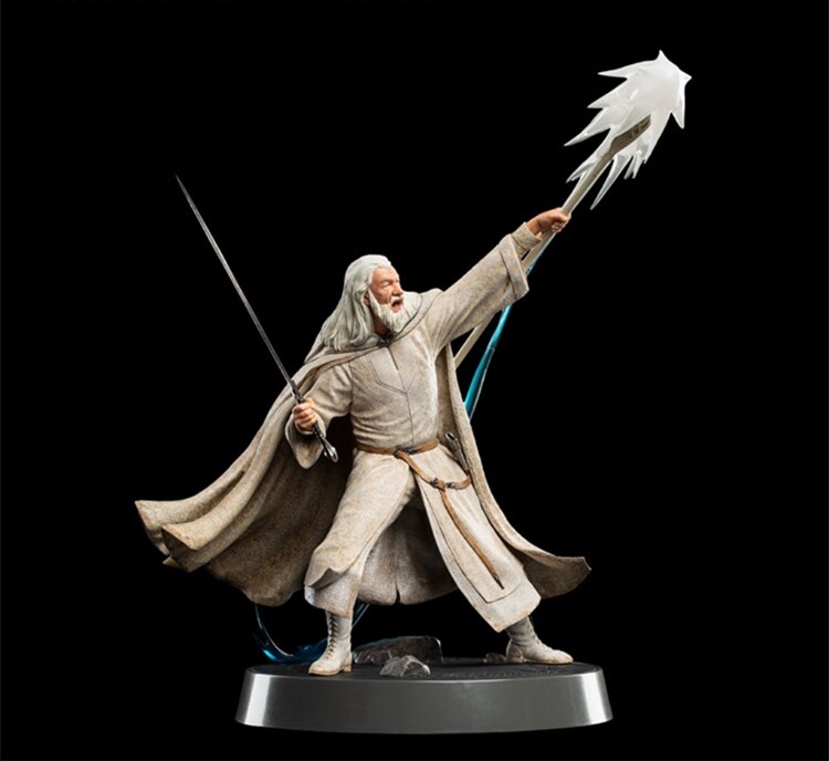 Weta GANDALF THE WHITE Limited Collectible Movie Model 32cm(H) New PVC