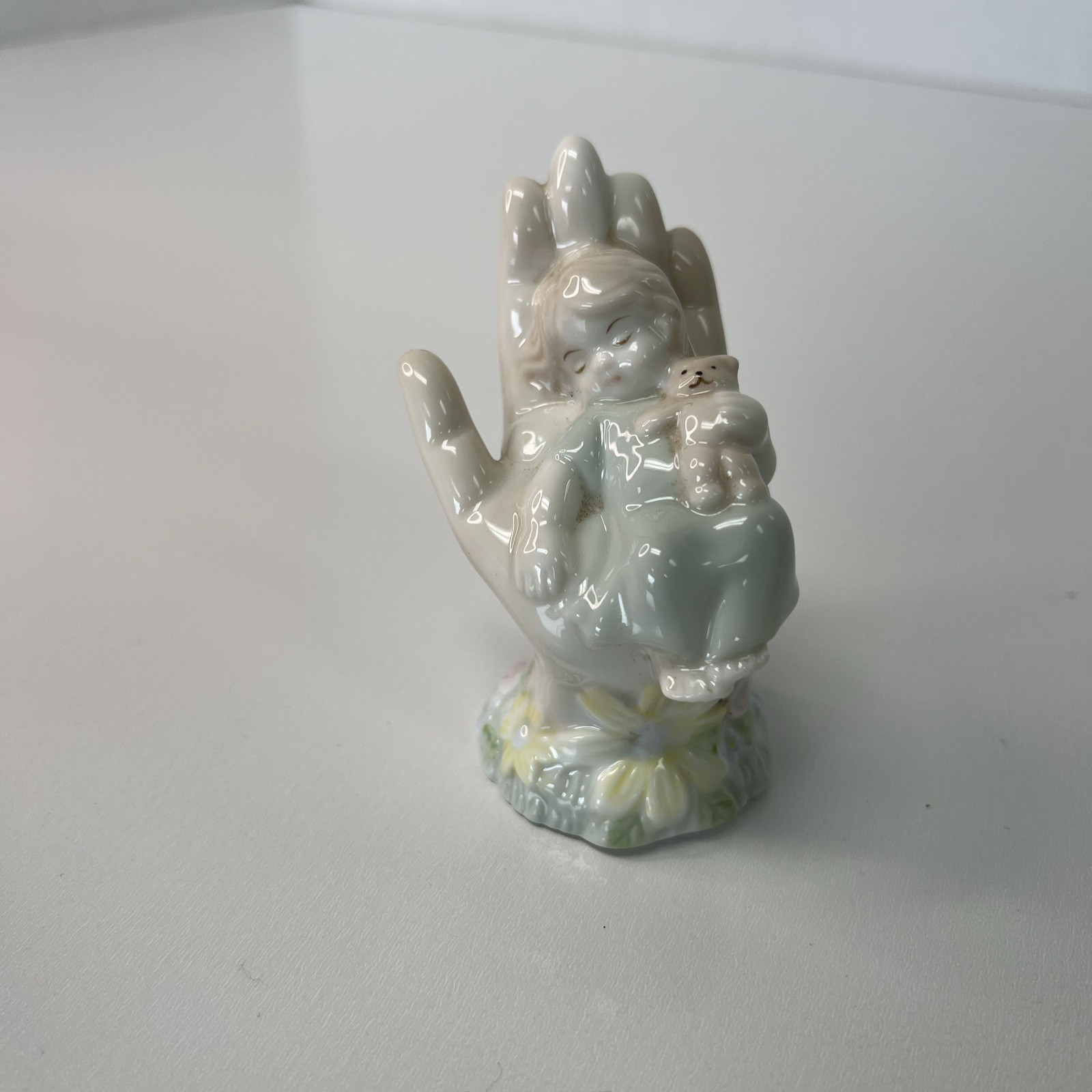 Vintage, “In The Palm of God’s Hand” Porcelain Figurine