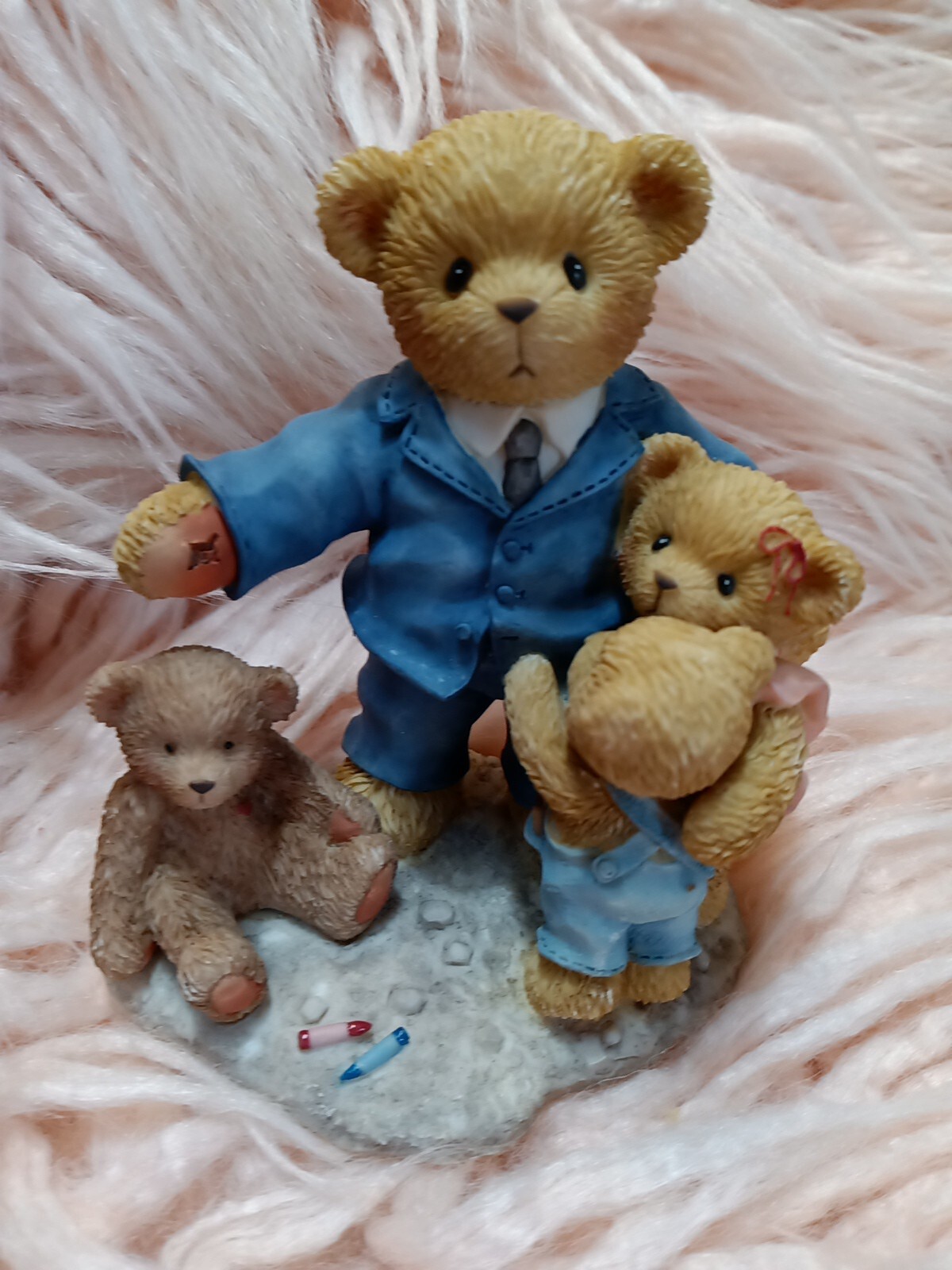 Cherished Teddies Andrew “When I Grow Up I Want To Be Just Like You Dad Kids