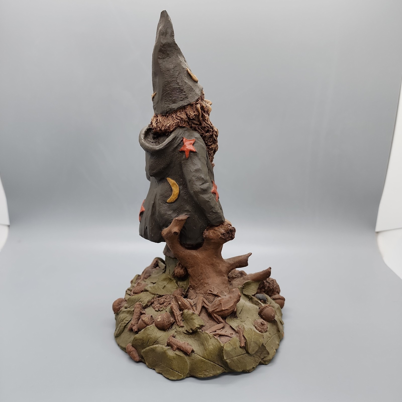1983 Tom Clark Gnome THE WIZ Sculpture Figurine Cairn Studio Vintage Resin 8.5in