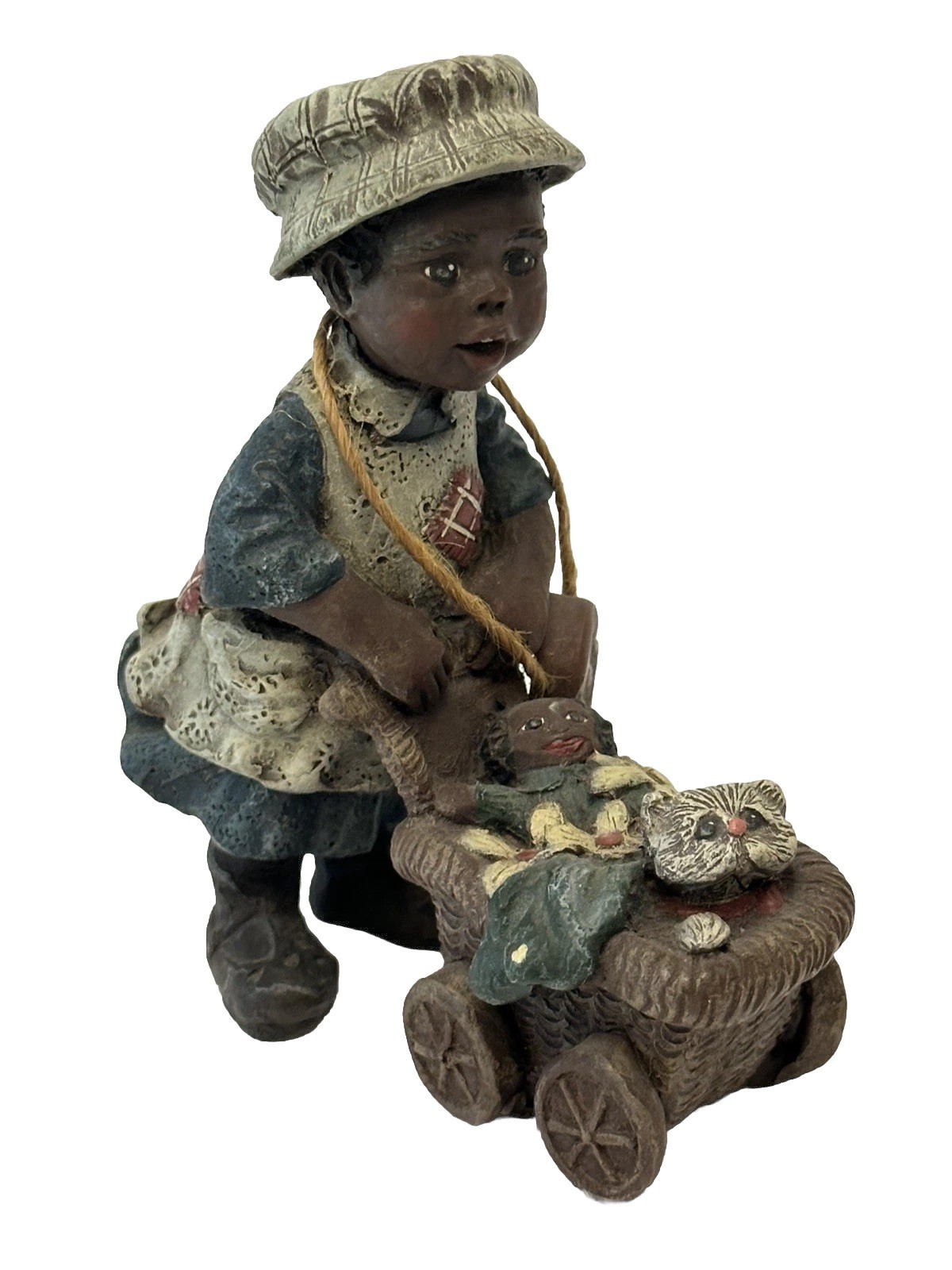 Sarah’s Attic Ginny’s Favorites African American Girl cat Adorable Numbered VTG