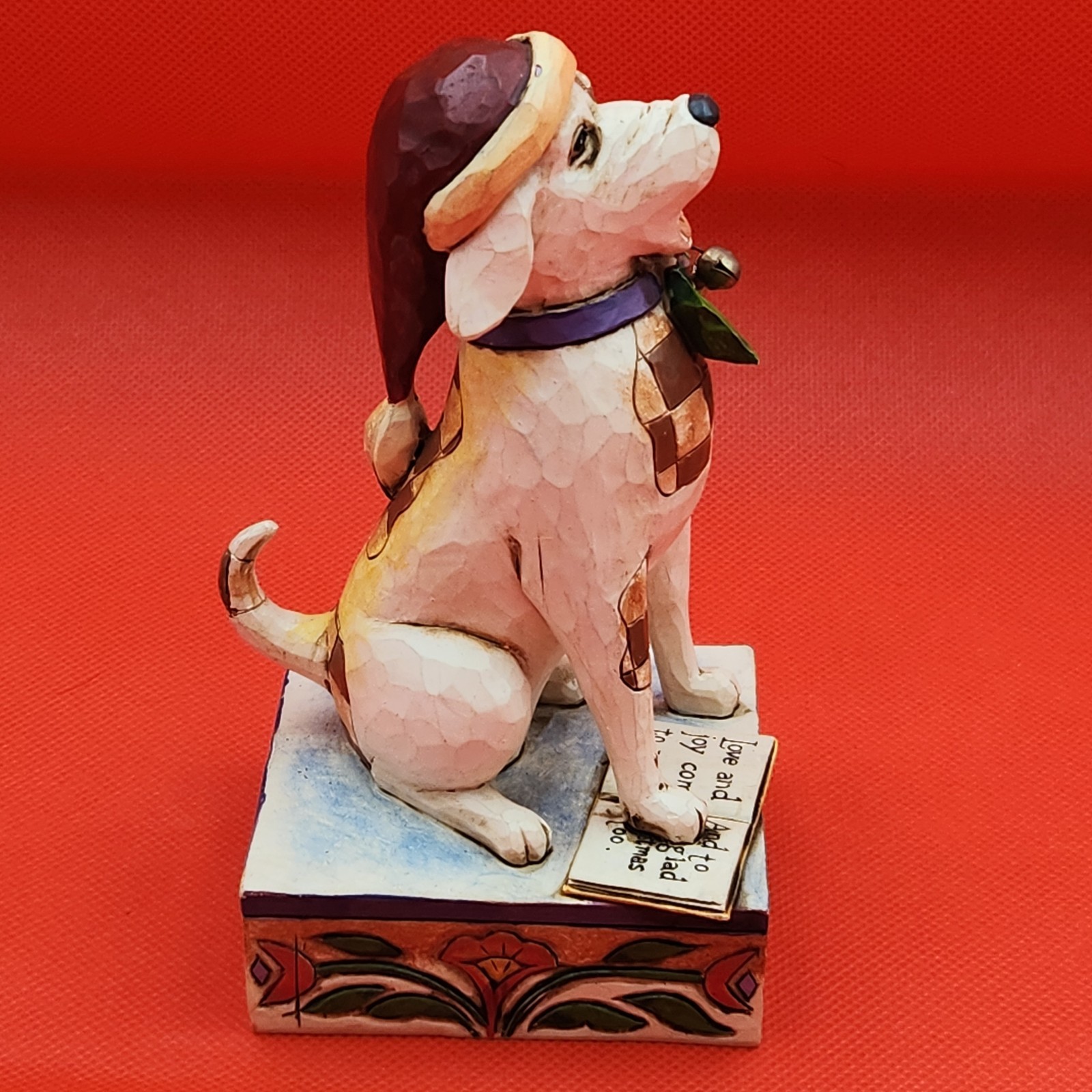 Jim Shore Bark The Herald Angels Sing Christmas Dog 4007934 2007 Heartwood Creek