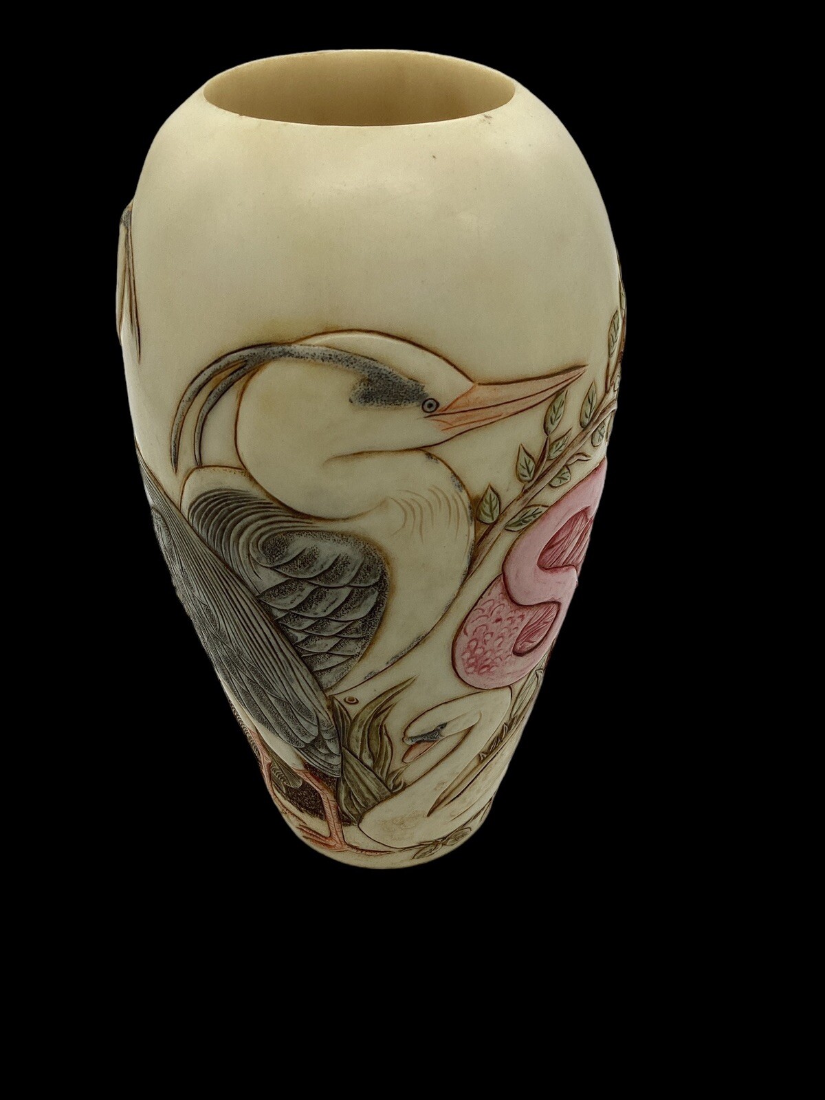 Vintage Jardinia Martin Perry Studios Harmony Kingdom High Life Vase Birds