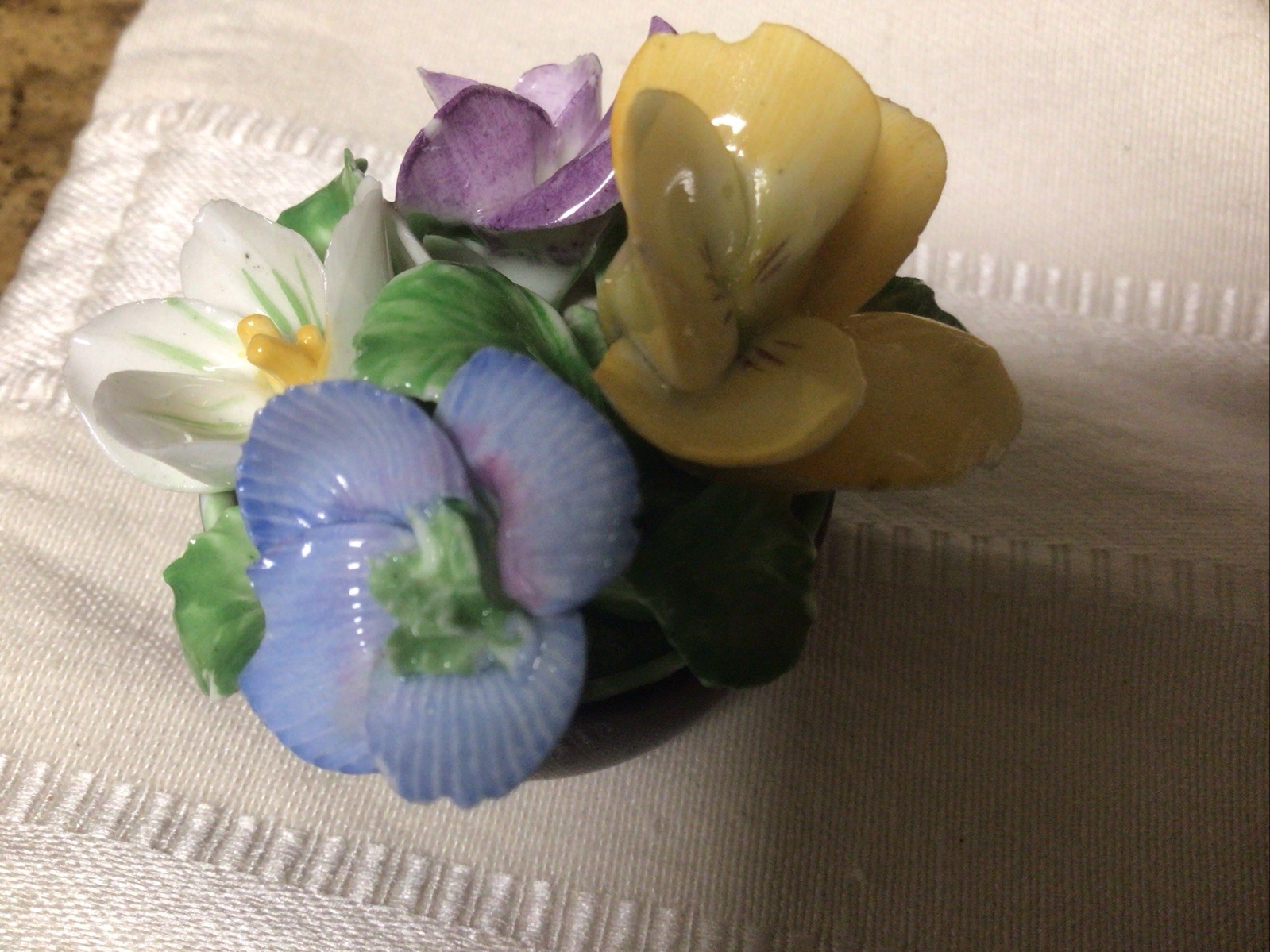 vintage Coalport Bone China bouquet of flowers AD1750 England Small
