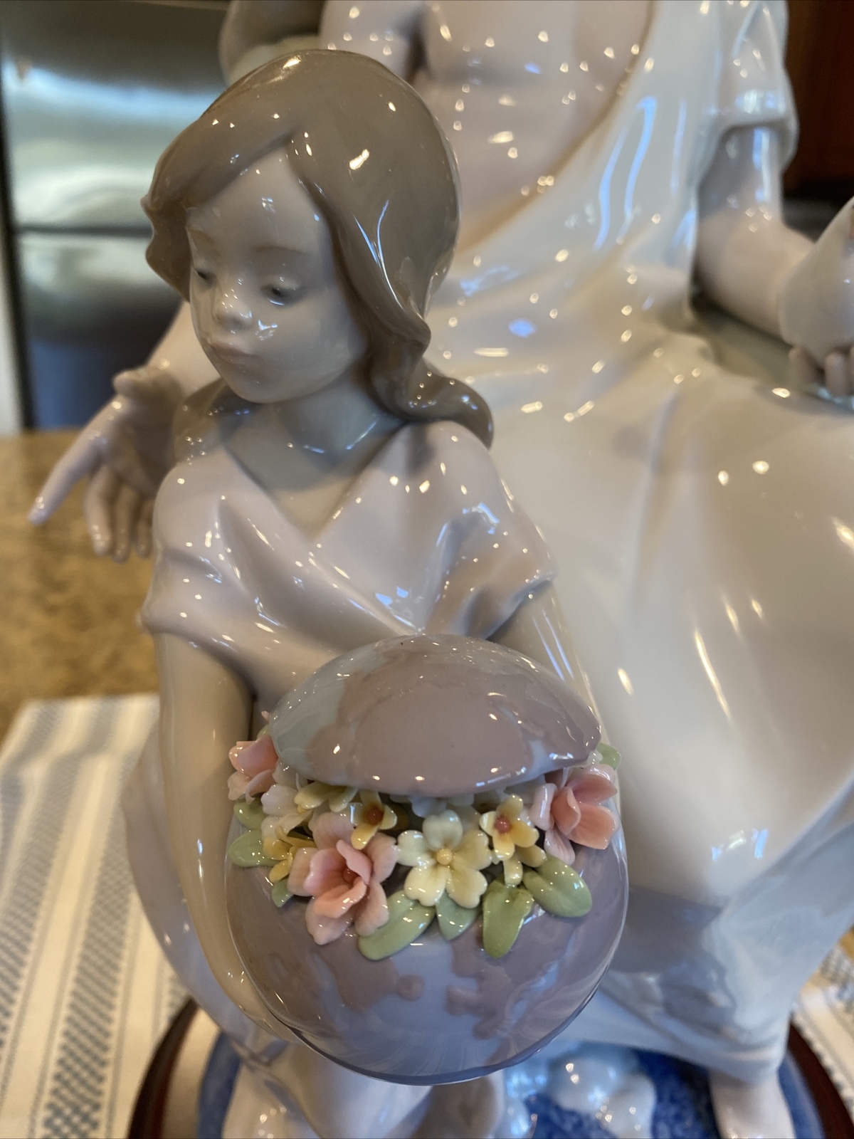 Lladro 1859 Father Sun- LimIted Edition w/ Wooden Base – Mint Condition