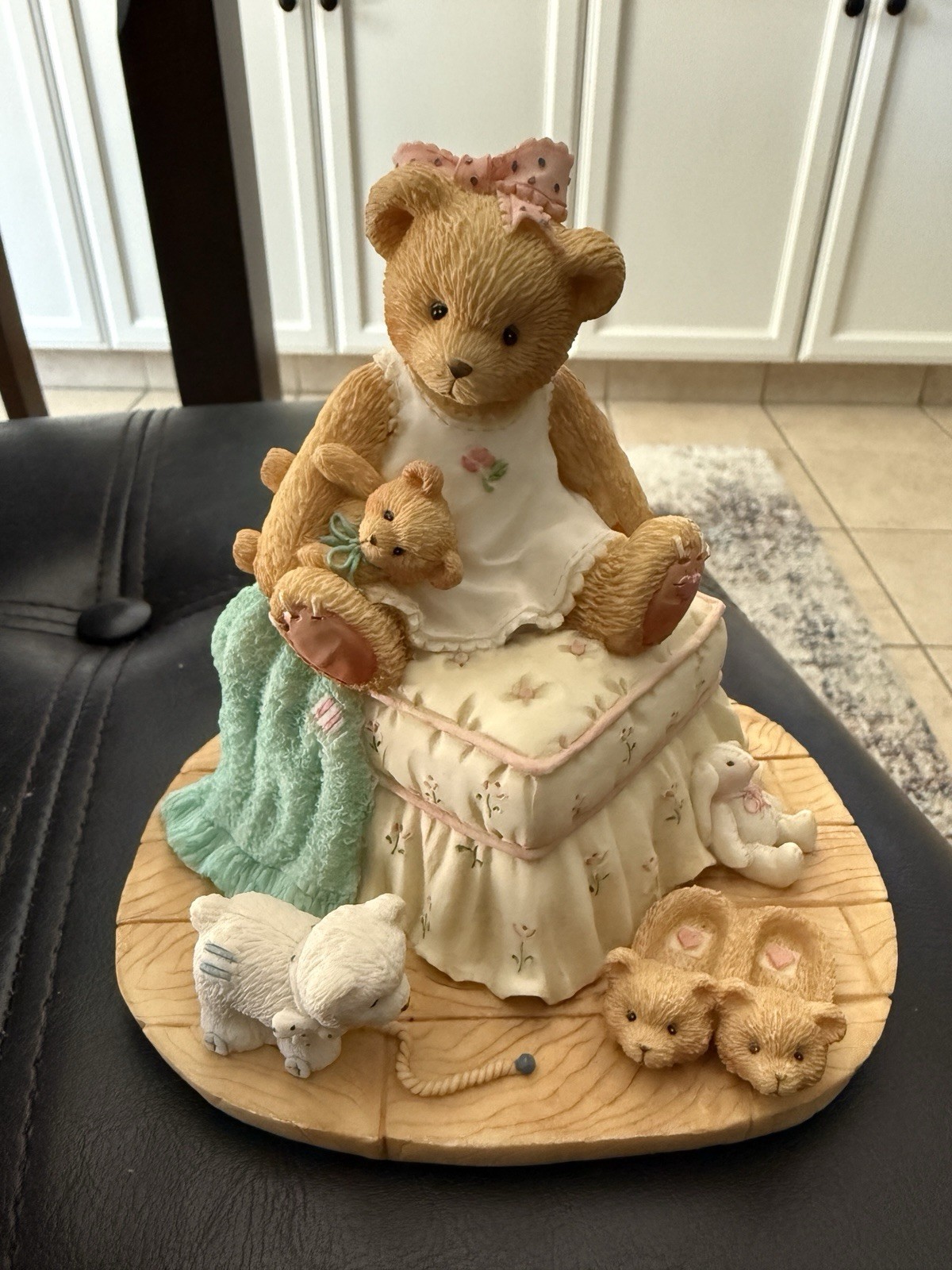 San Francisco Music Box Co. “I’m a Little Darling” Teddy Bear Musical Figurine