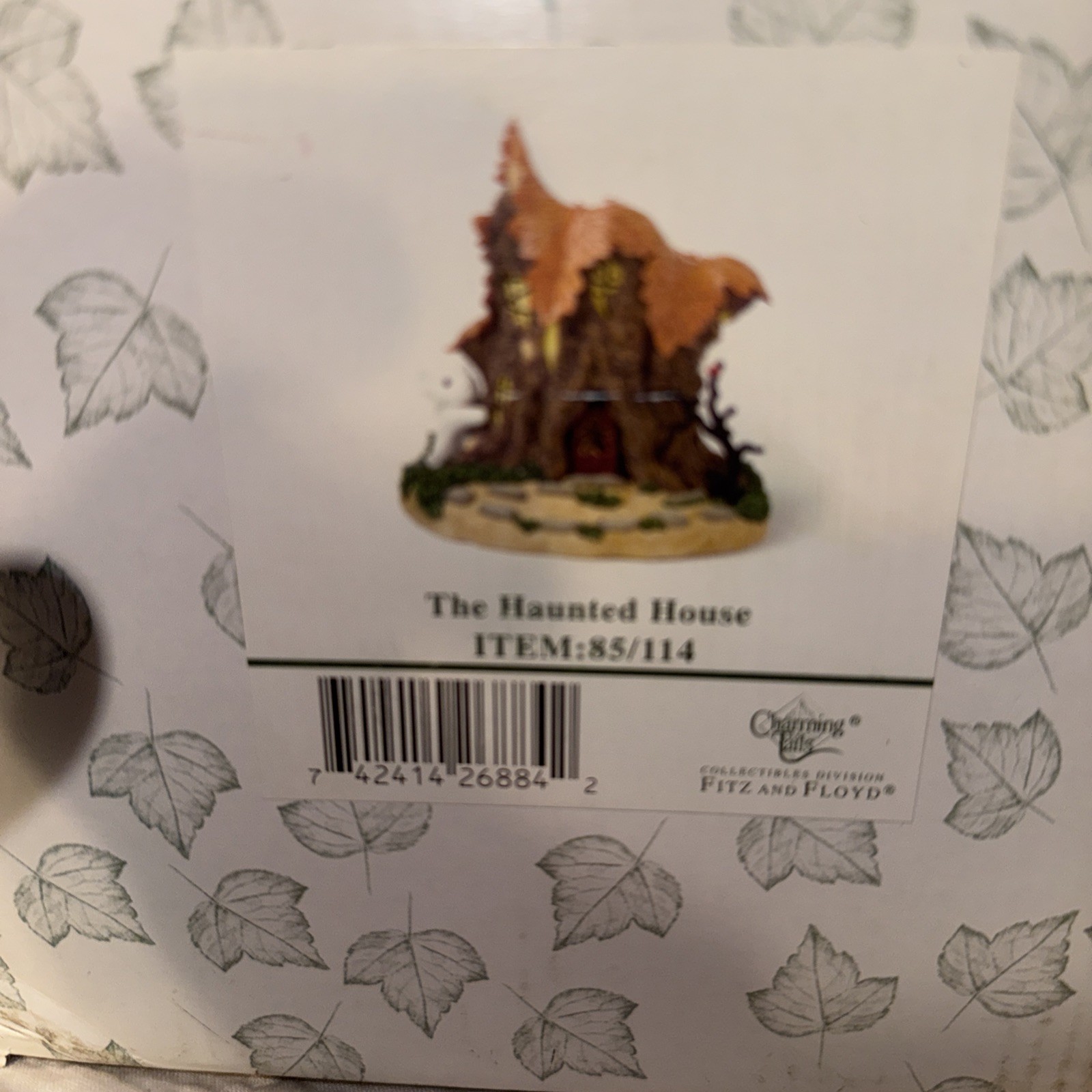 CHARMING TAILS Halloween The Haunted House – Magic Lights & Sounds – Box!