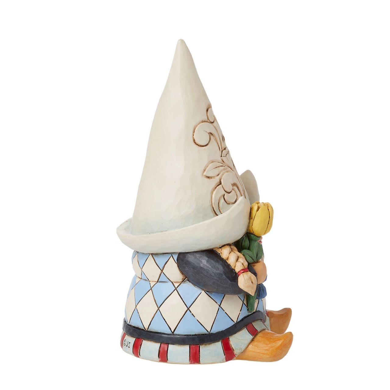 Jim Shore Heartwood Creek Dutch Girl Gnome in Blonde Braids Figurine 6016378