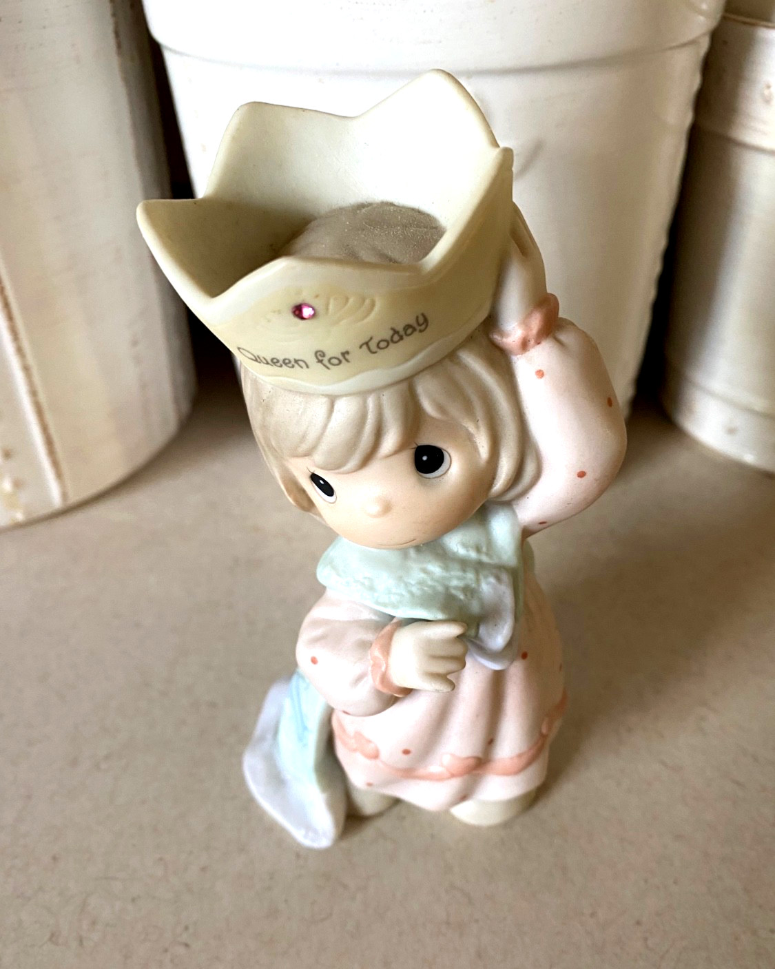 Vintage Precious Moments Mom your a Royal Gem 1999 Ceramic