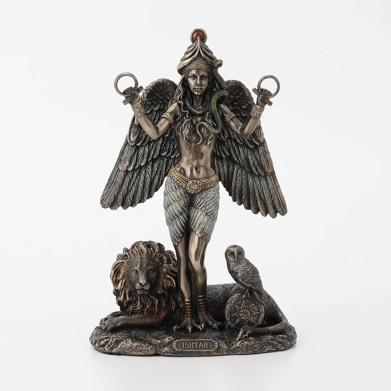 Veronese Design 8 5/8″ Ishtar The Mesopotamian Queen of Heaven Cold Cast Statue