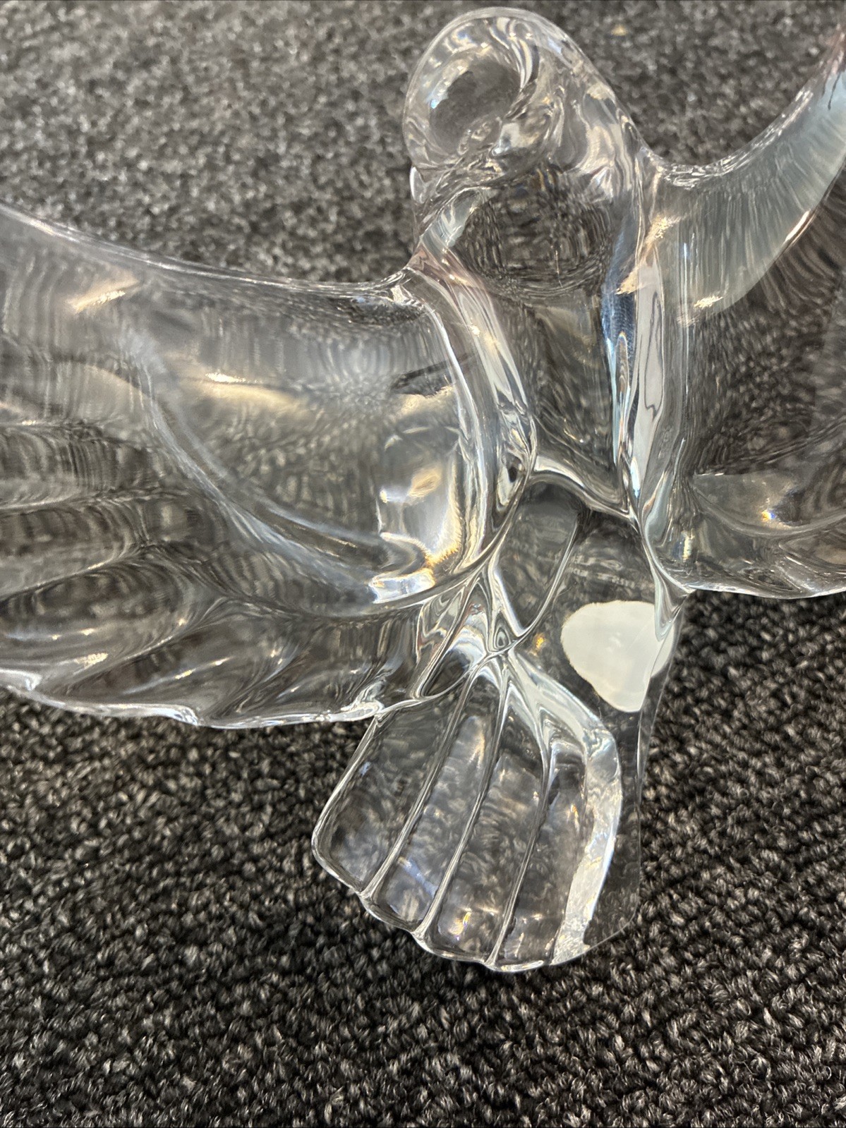 Lenox 5 1/2″ First Edition Full Crystal Bird in Flight (Made in Germany)