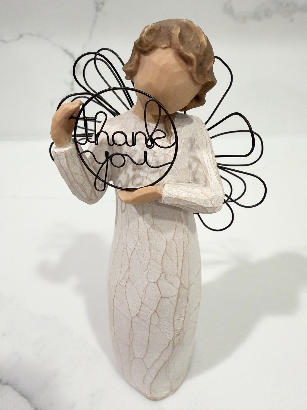 Willow Tree “Just For You” Angel Figurine 2005 Susan Lordi w/ Box Bent Wings