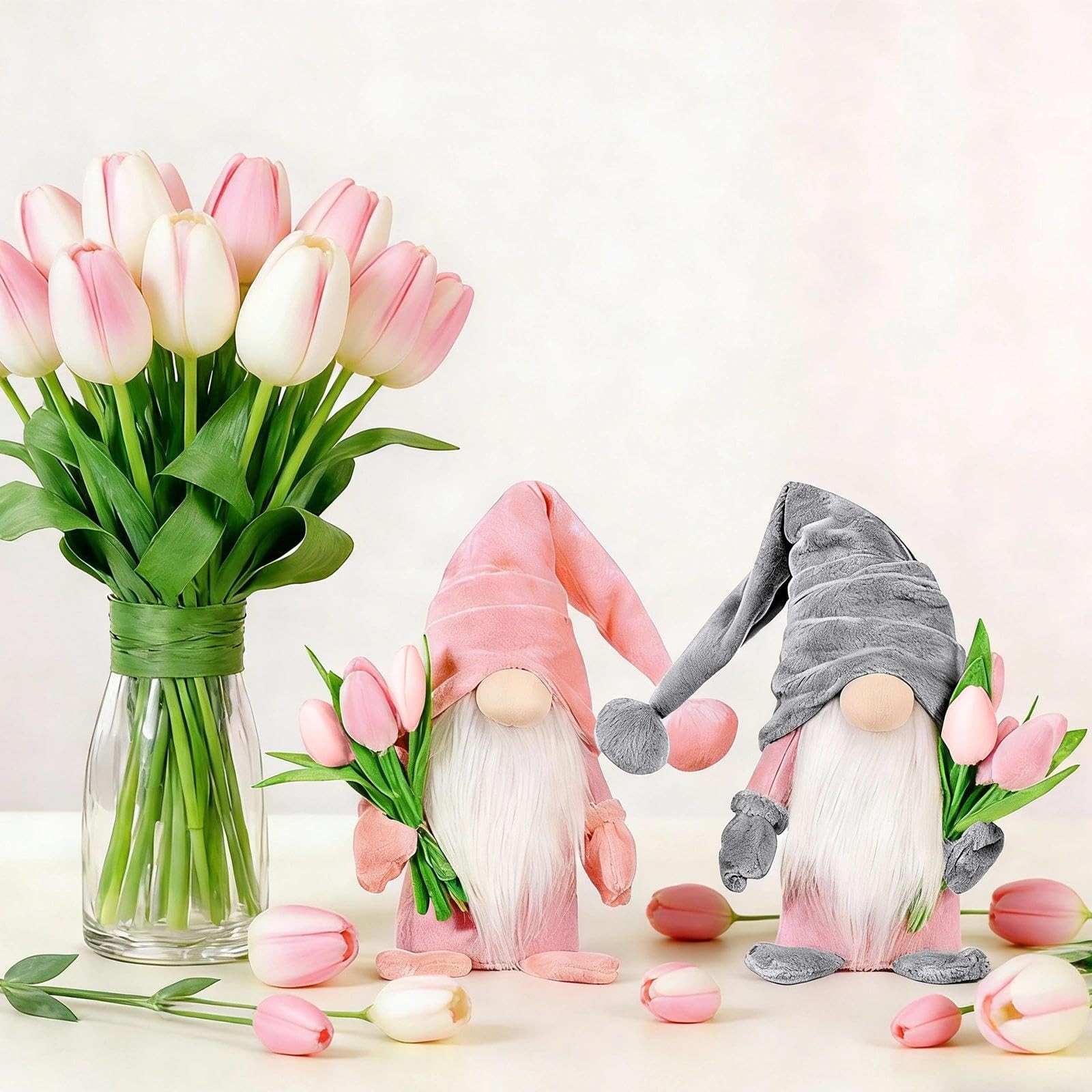 2PCS Gnomes Plush Decorations for Home, Gifts, Tiered Tray Decor