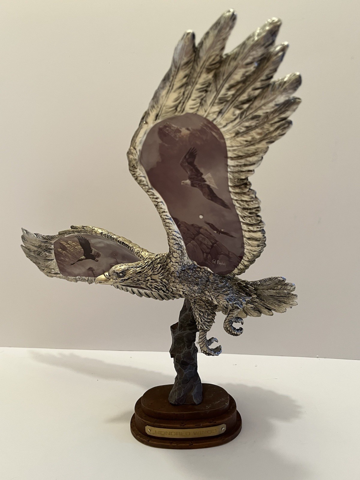The Bradford Exchange “Honored Wings” On Eagles’ Wings Ted Blaylock
