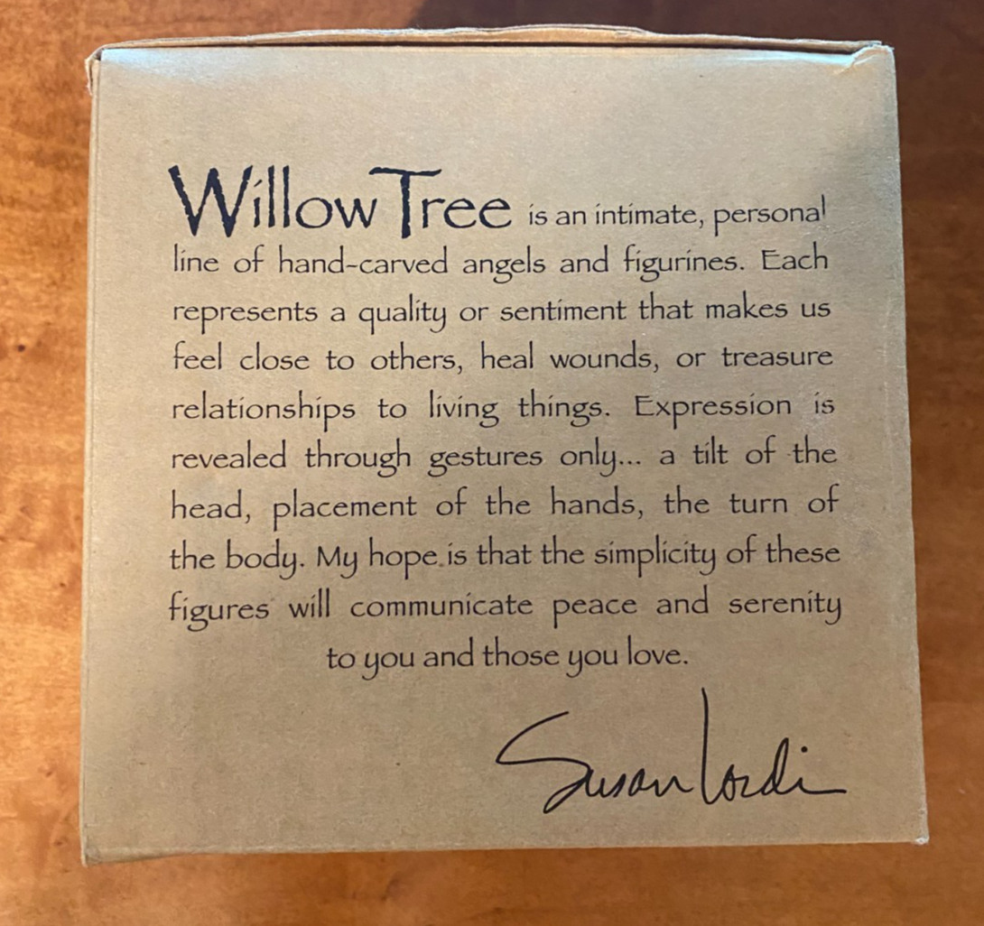 Demdaco Willow Tree (New Life) Brand New In Box