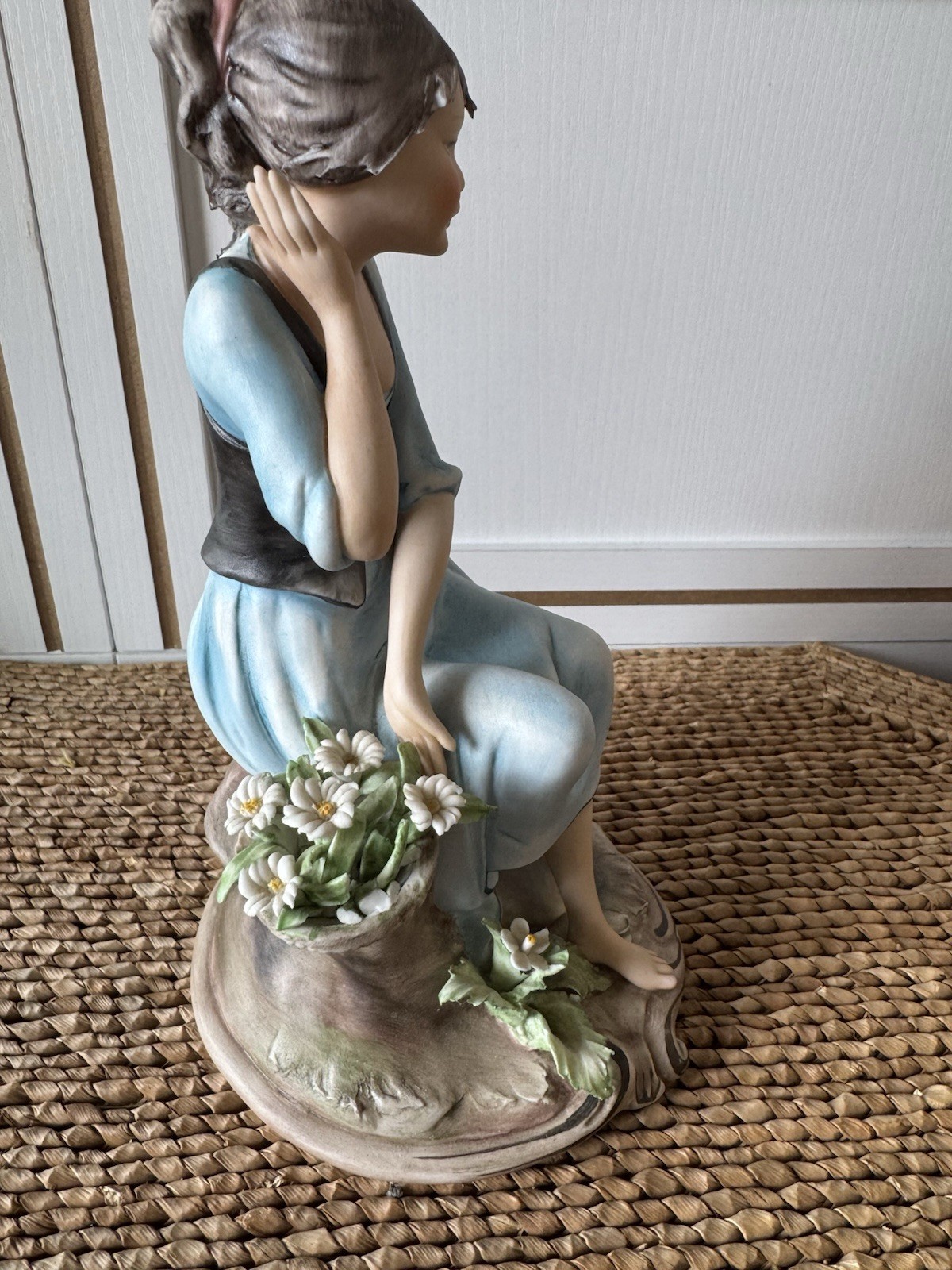 Capodimonte porcelain Handcrafted Figurine Created For Ethan Allen
