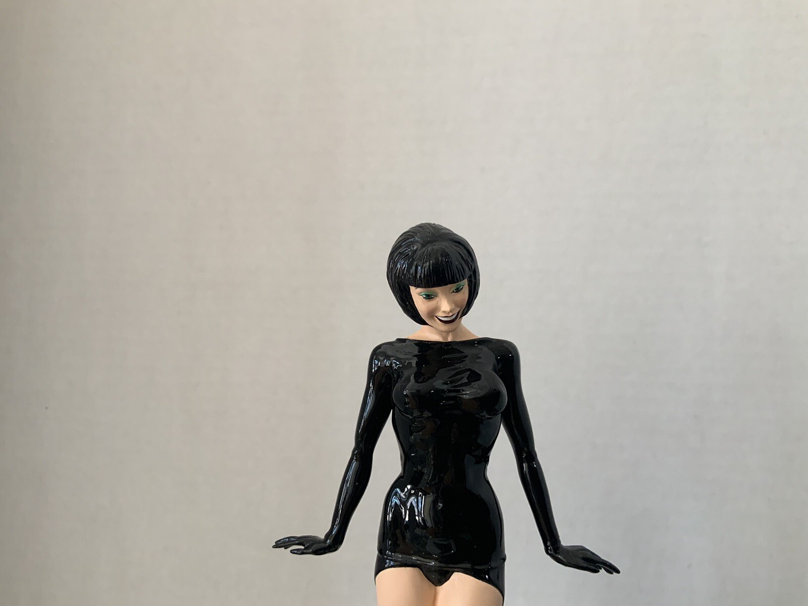 Black Polish Iconia Marcus Gray Statue Adult Collectible Explicit Rare HTF New