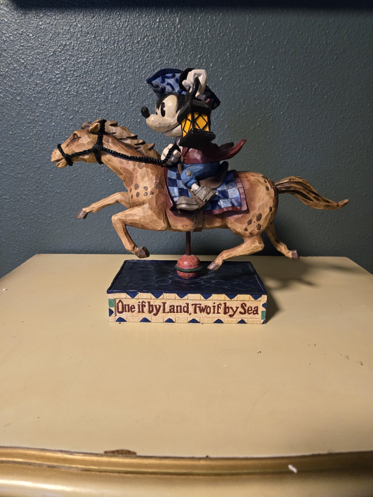 Jim Shore Disney Traditions Mickey Mouse “Determined Patriot”