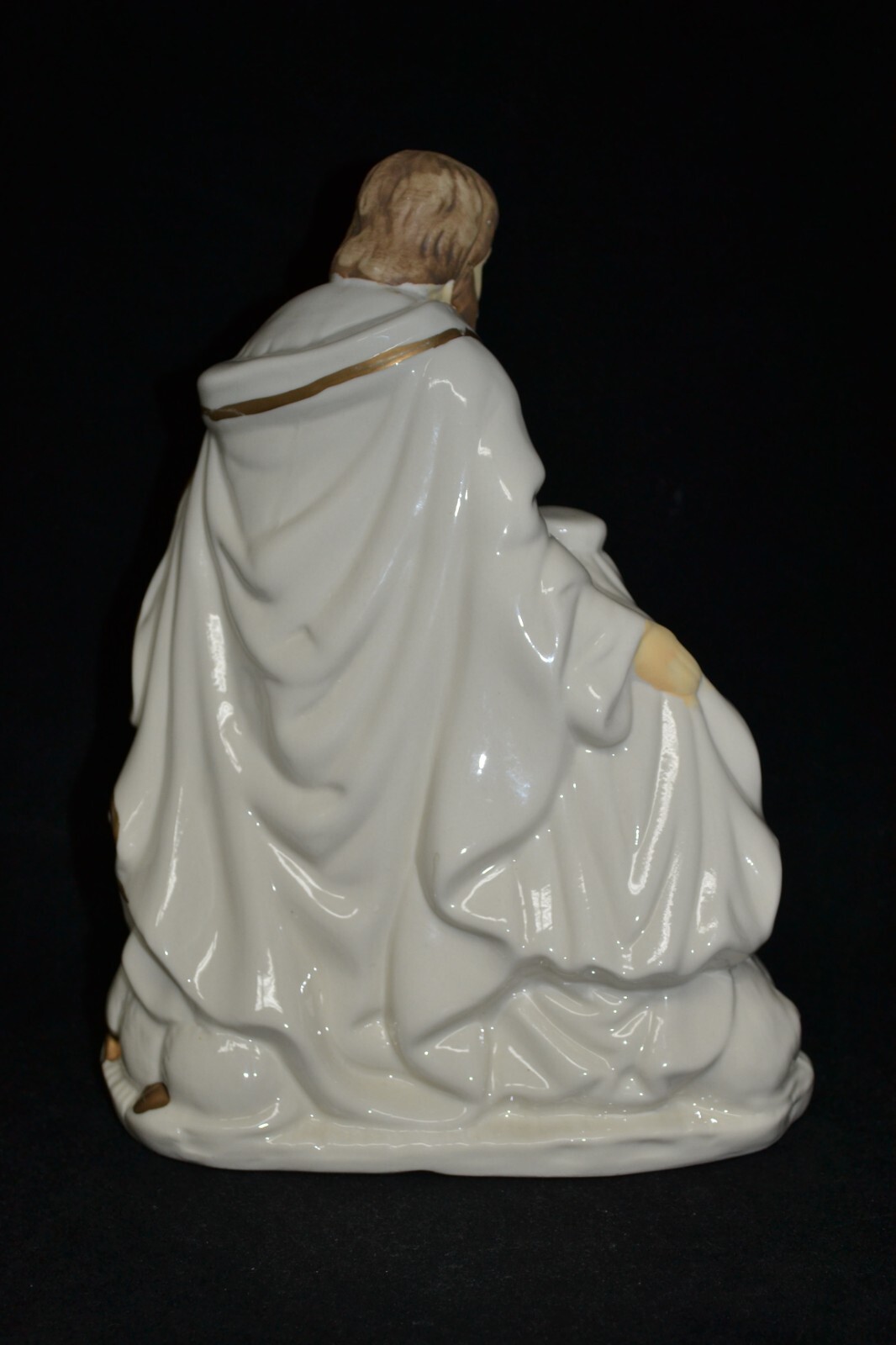 One Piece Porcelain Nativity Scene Hand Painted