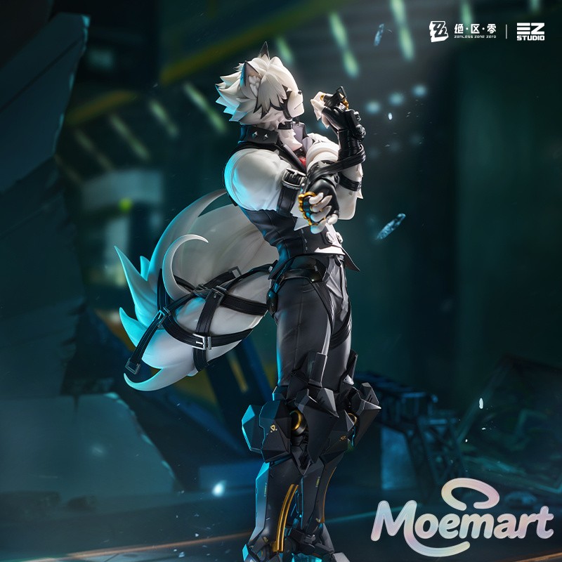 Official miHoYo Zenless Zone Zero Von Lycaon 1/7 Scale Figure PVC Doll Toy Model