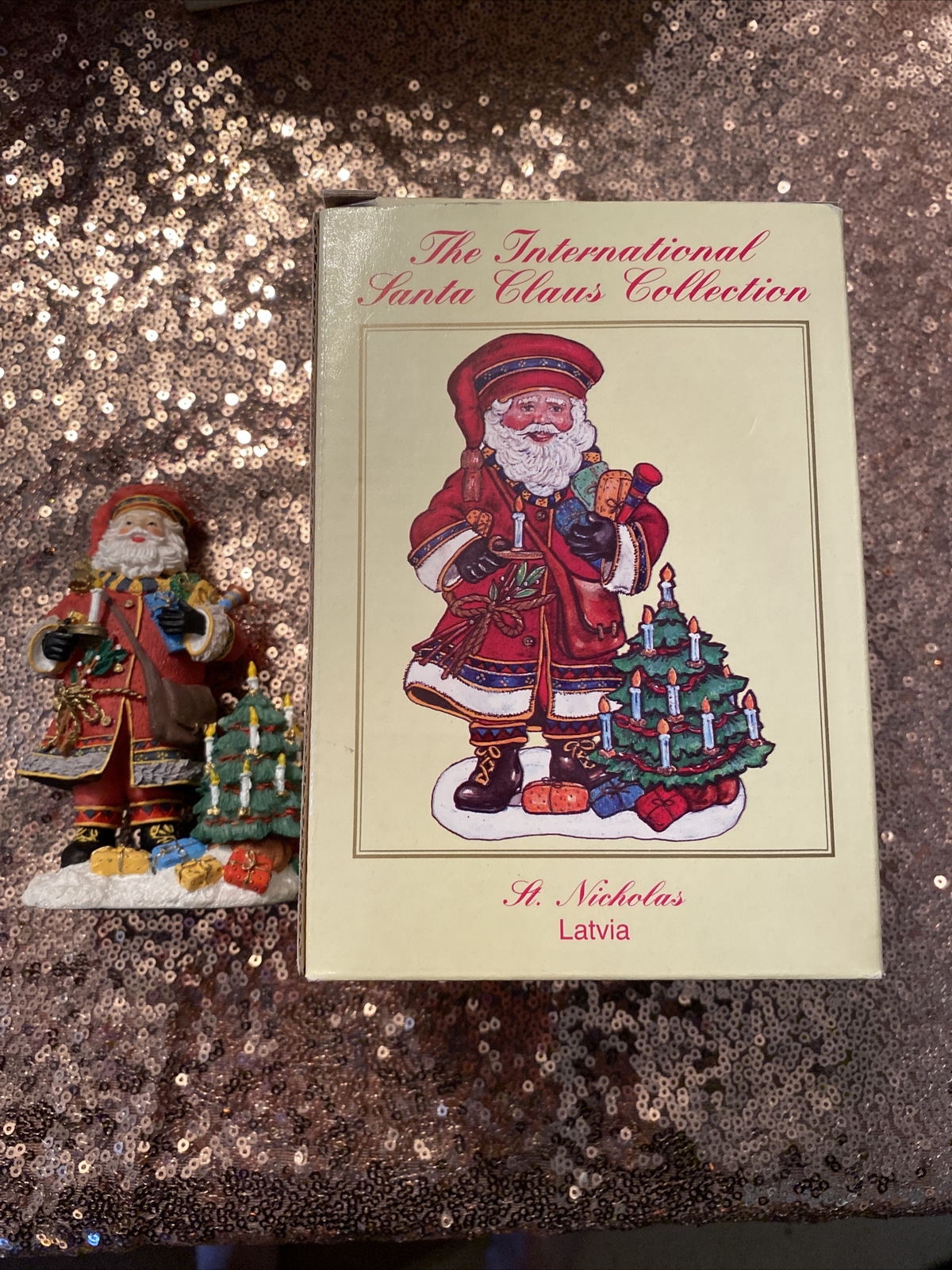 The International Santa Claus Collection St. Nicolas – Latvia- Fig NIB SC52