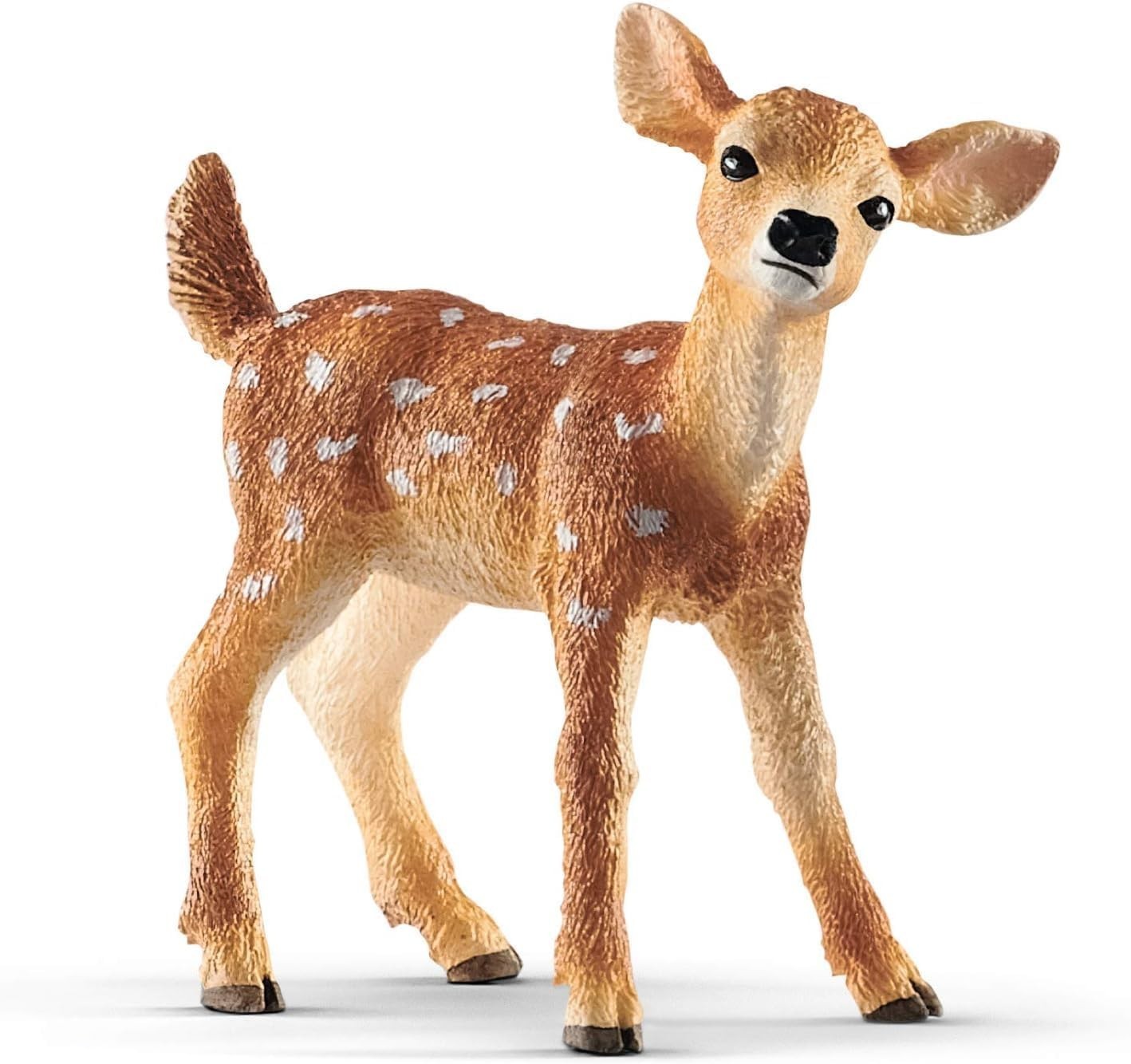 Detailed White-Tailed Fawn Figurine – Fun 2.1 Inch Play Figure for Boys & Girls