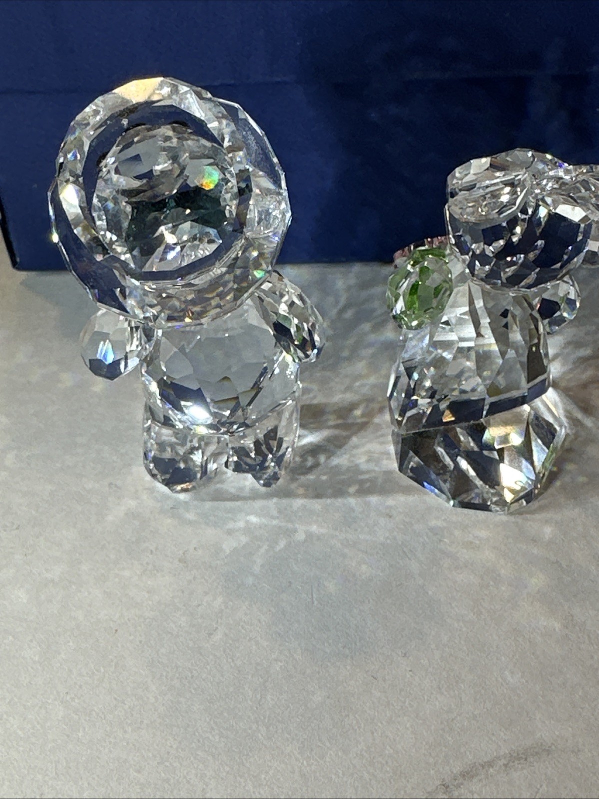 Swarovski Crystal 842936 Kris Bear You And I Bride & Groom In Box With Cert