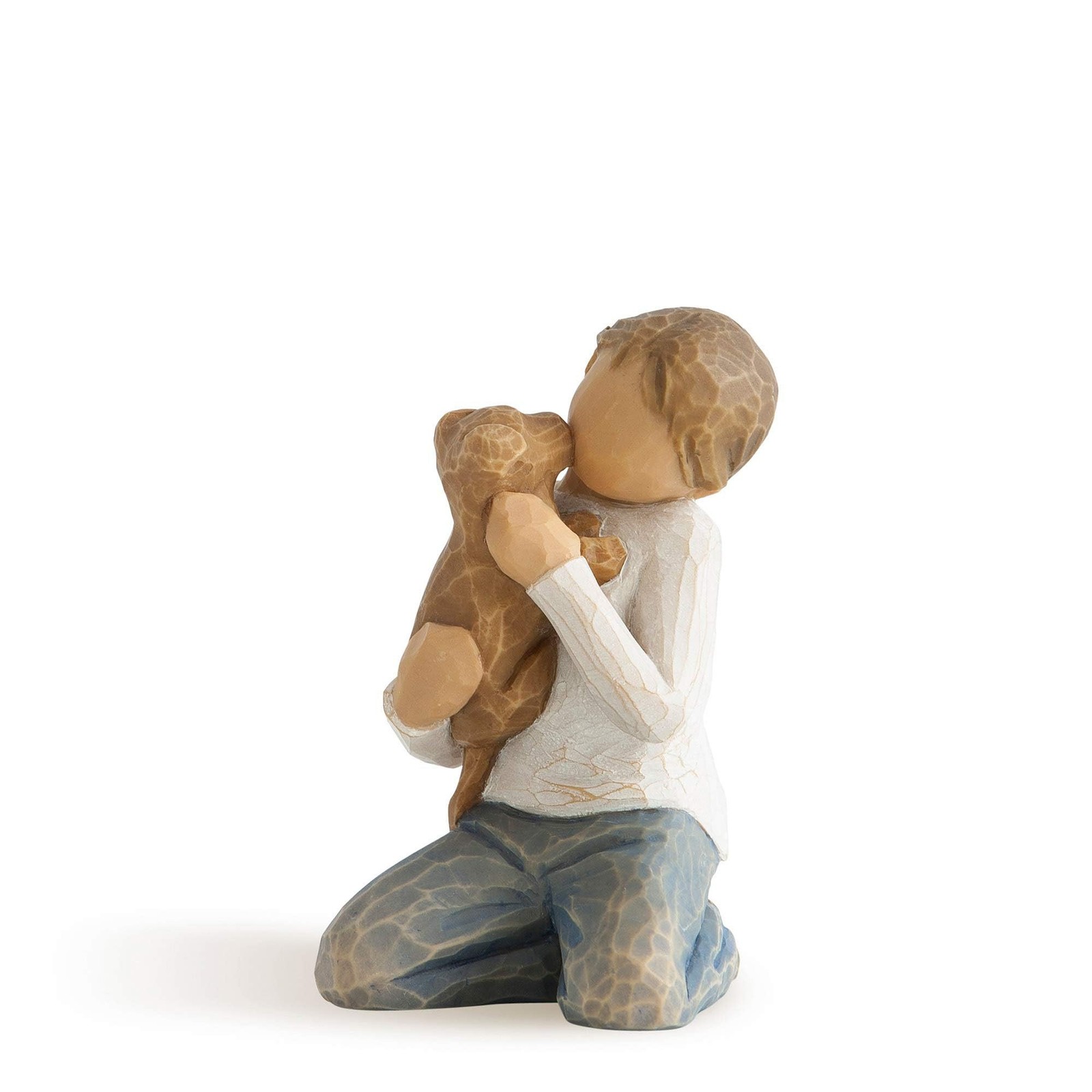 Willow Tree Kindness (boy), Above All, Kindness, Boy in Blue Jeans Holding Do…