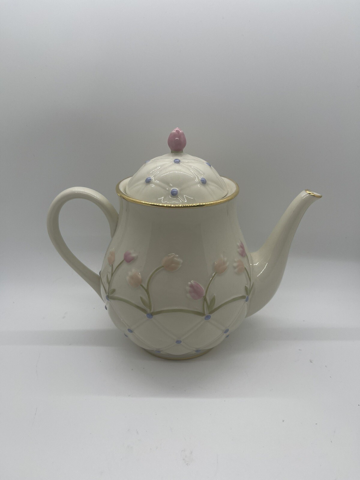 Lenox Great Giftables-Quilted Teapot-761383 NEW